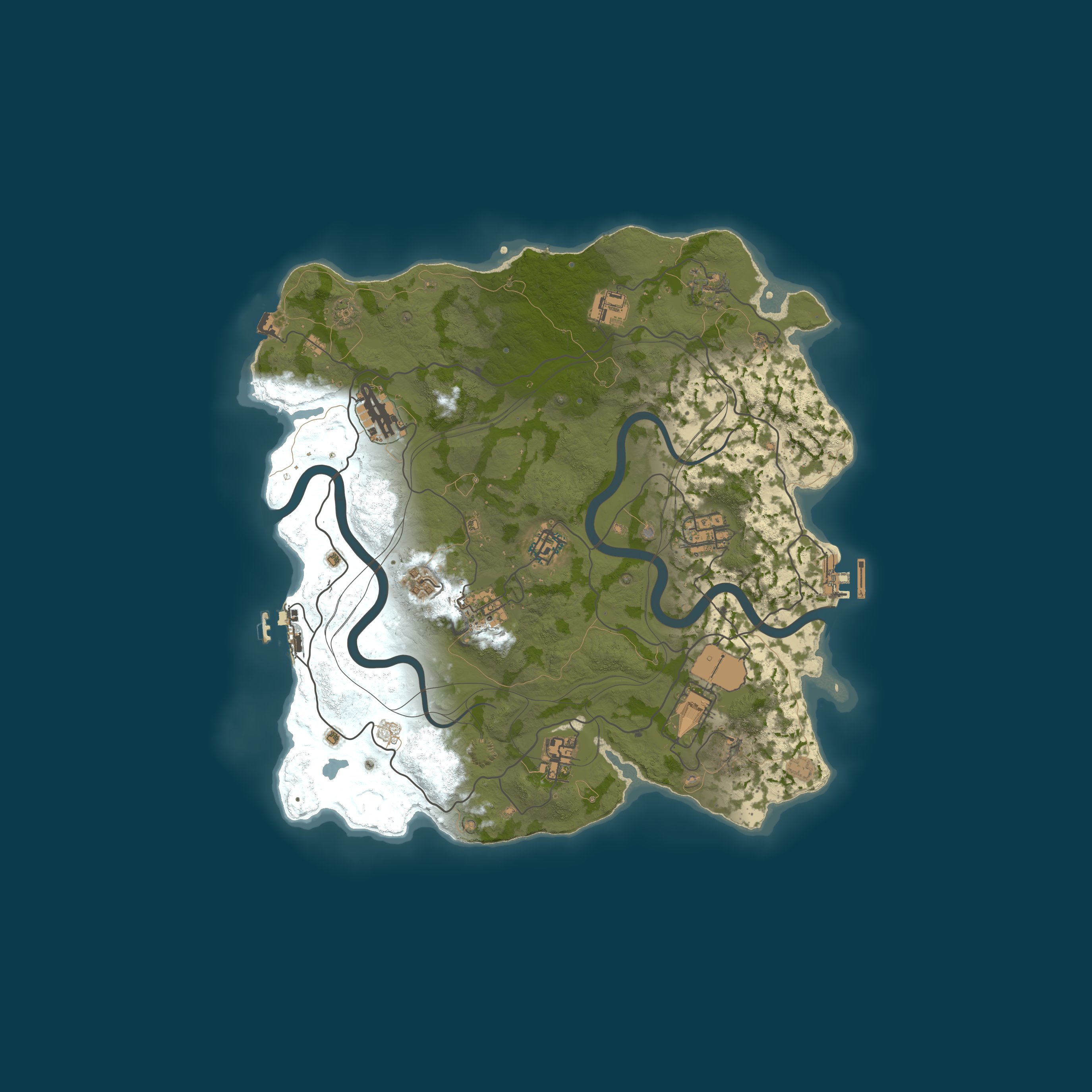 Rust map 3499/1337