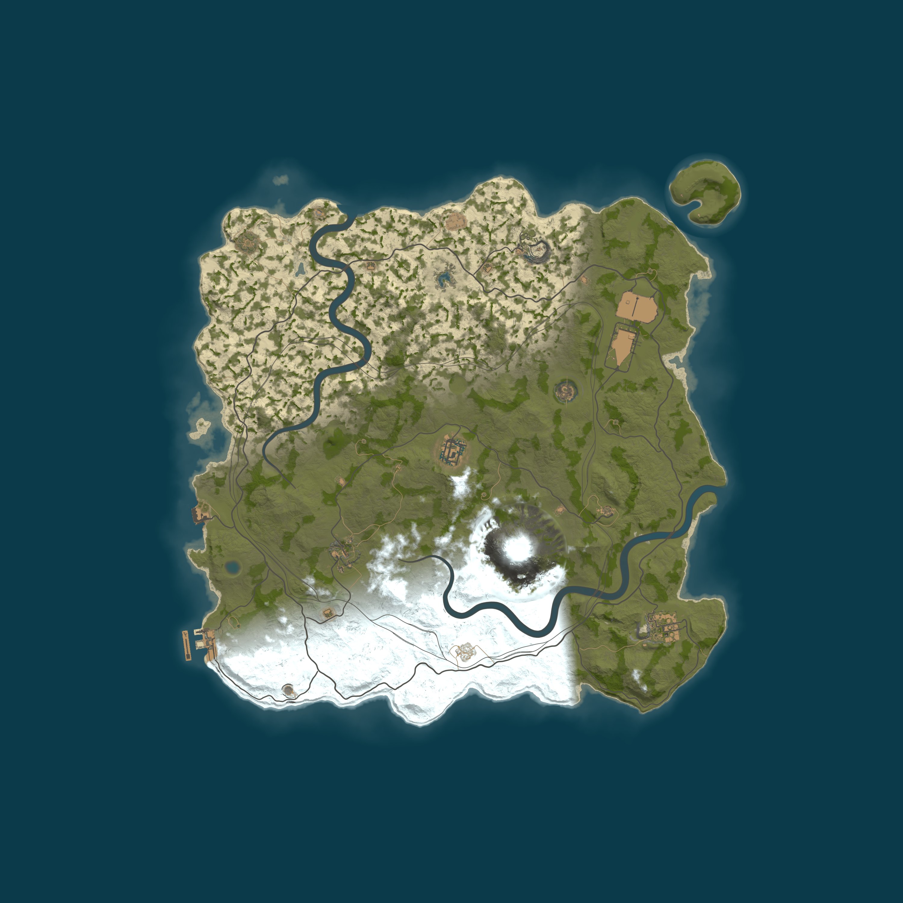 Map for FRENETIC RUST MAX 3 [X5|TP|KITS|Custom|Для новичков]