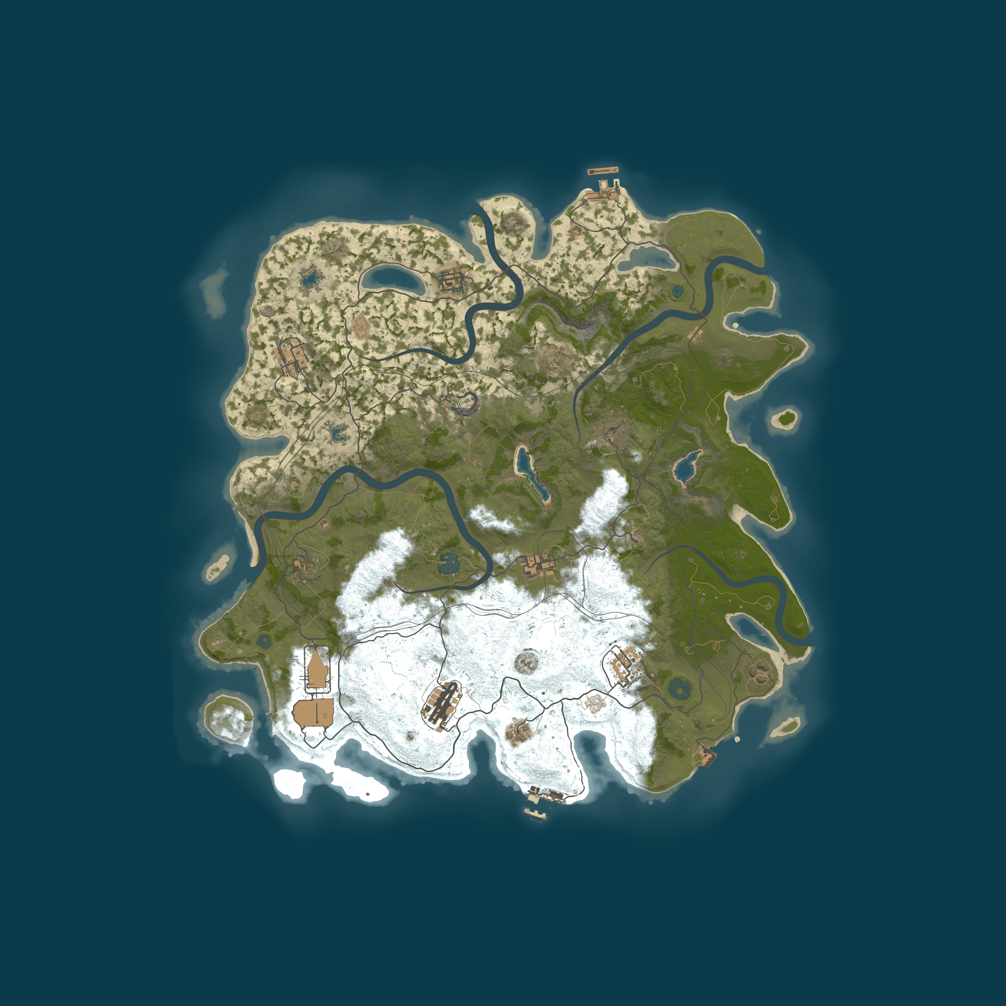 Map for RUSTICO | PVE | ДЛЯ НОВИЧКОВ