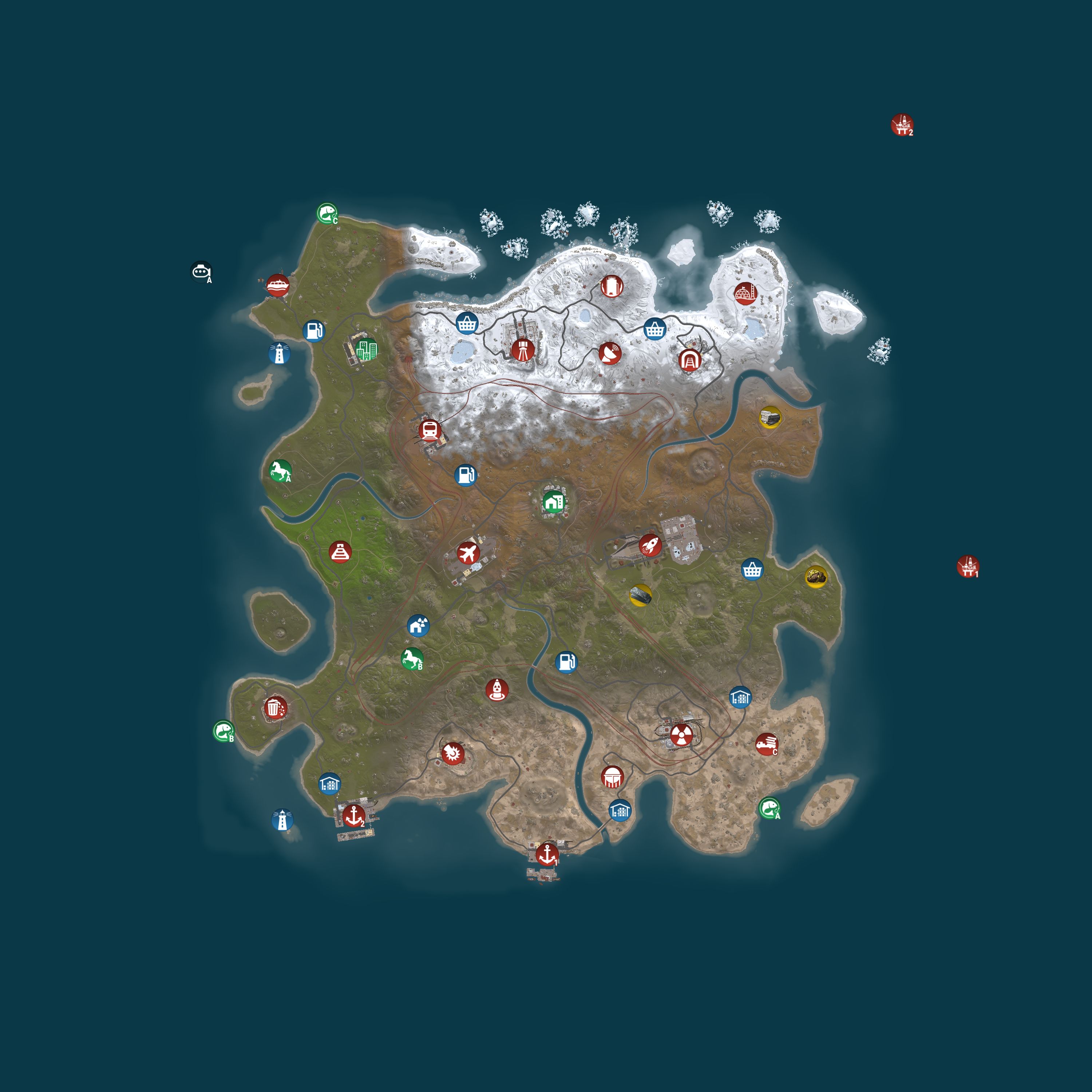 Rust map 4000/1337