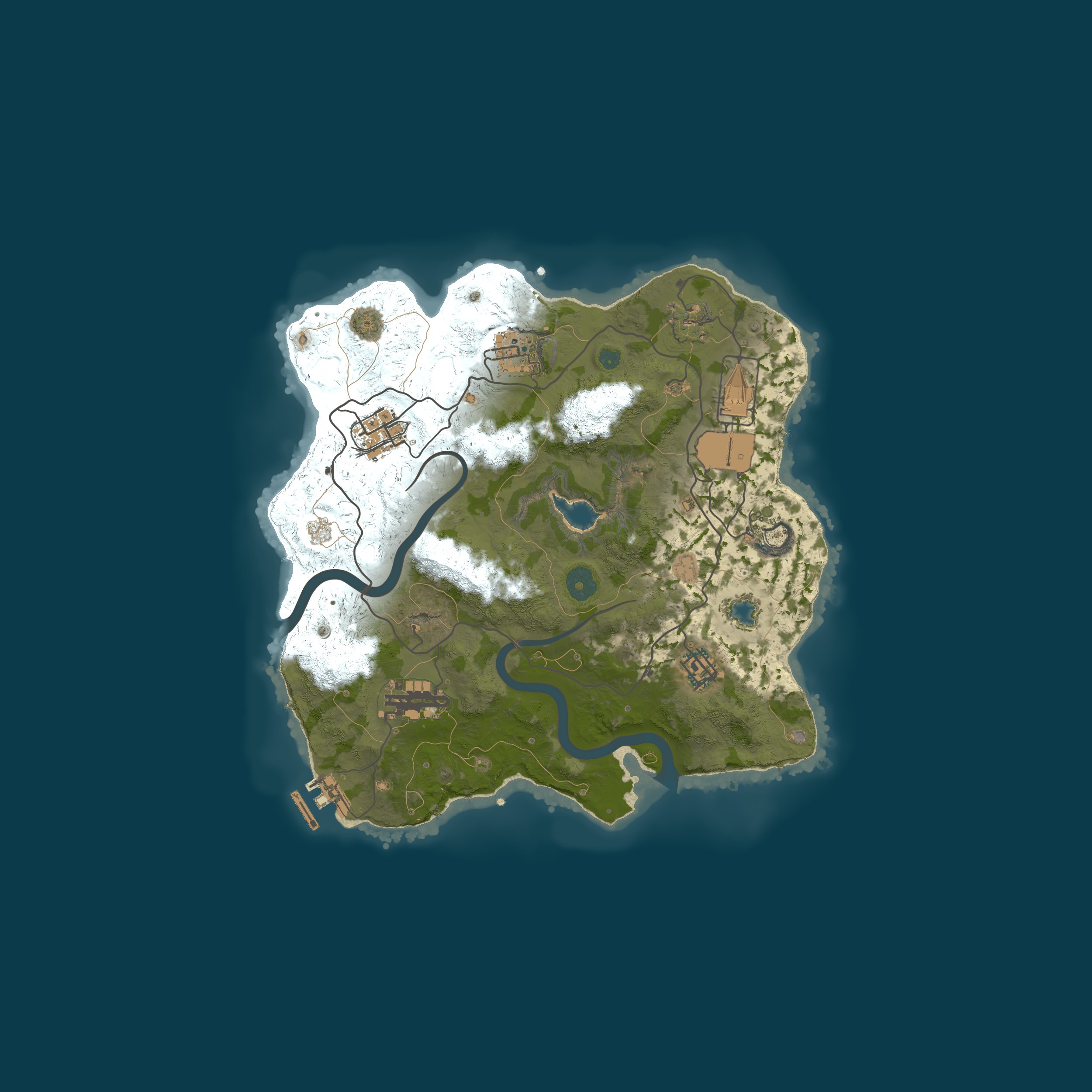 Rust map 3000/1337
