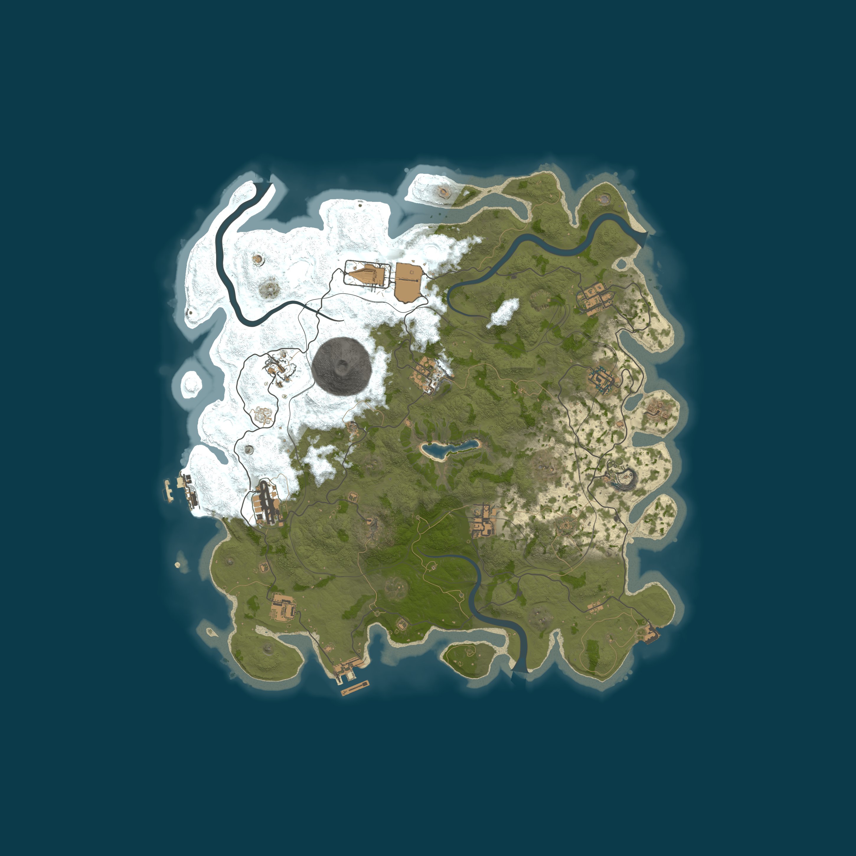 Procedural Map (Optimizado)