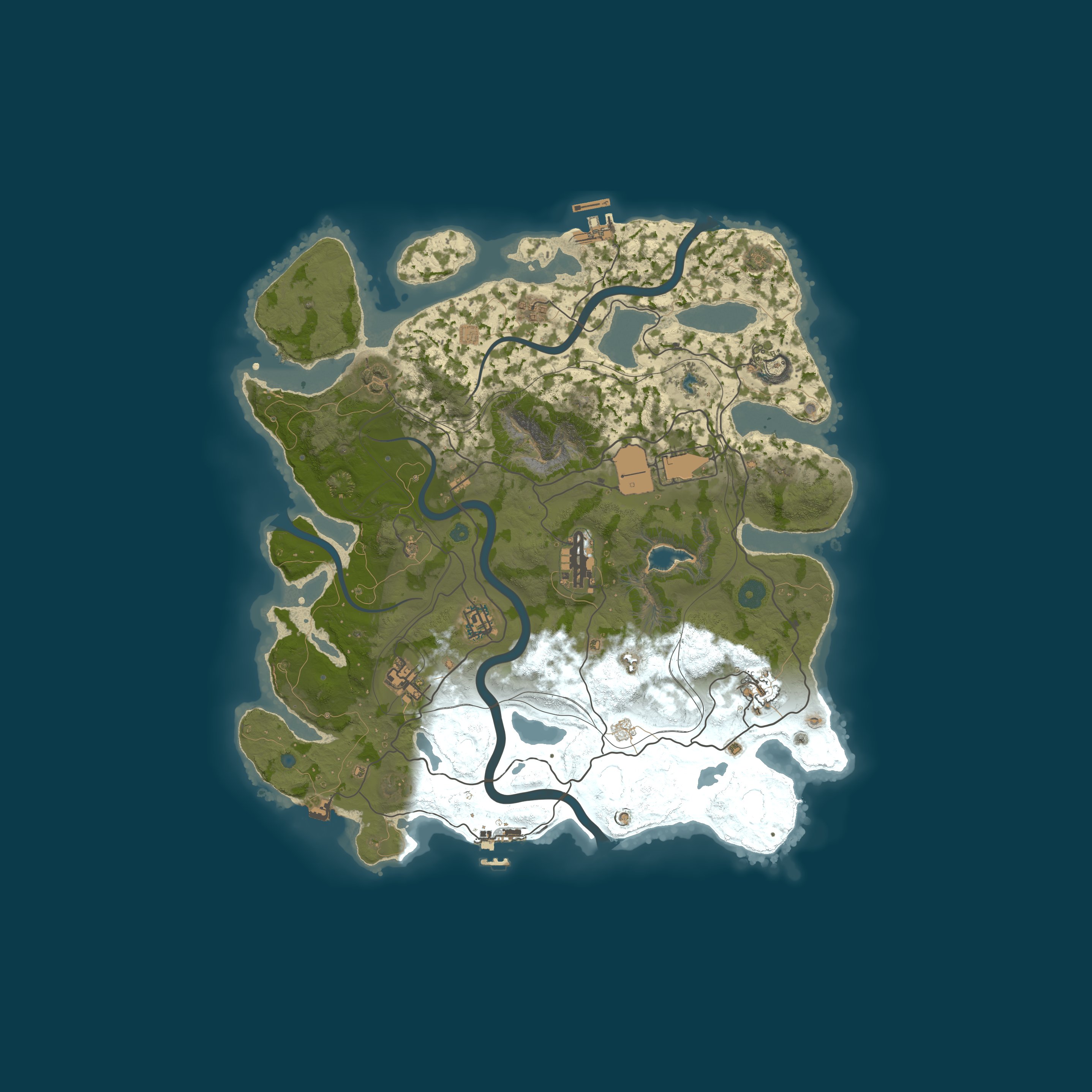 Map for Rustafied.com - US Solo