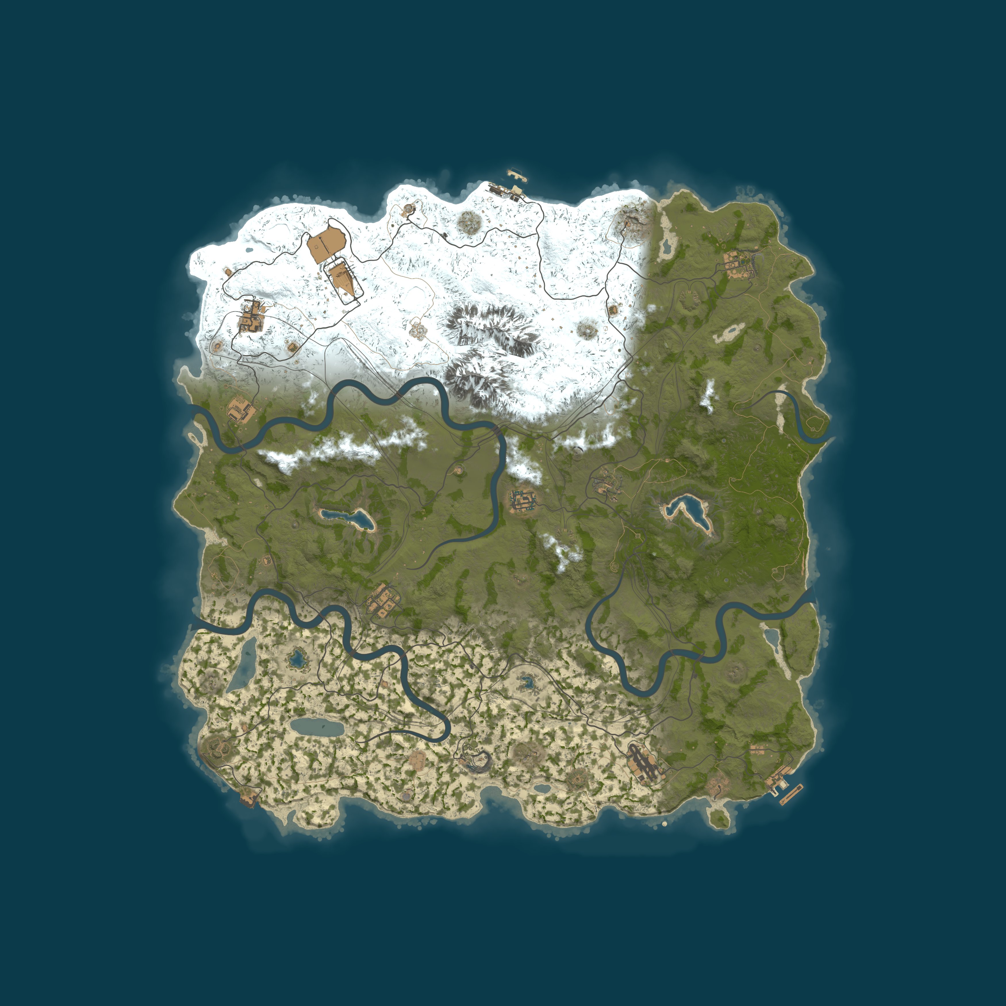 Rust map 5000/1337