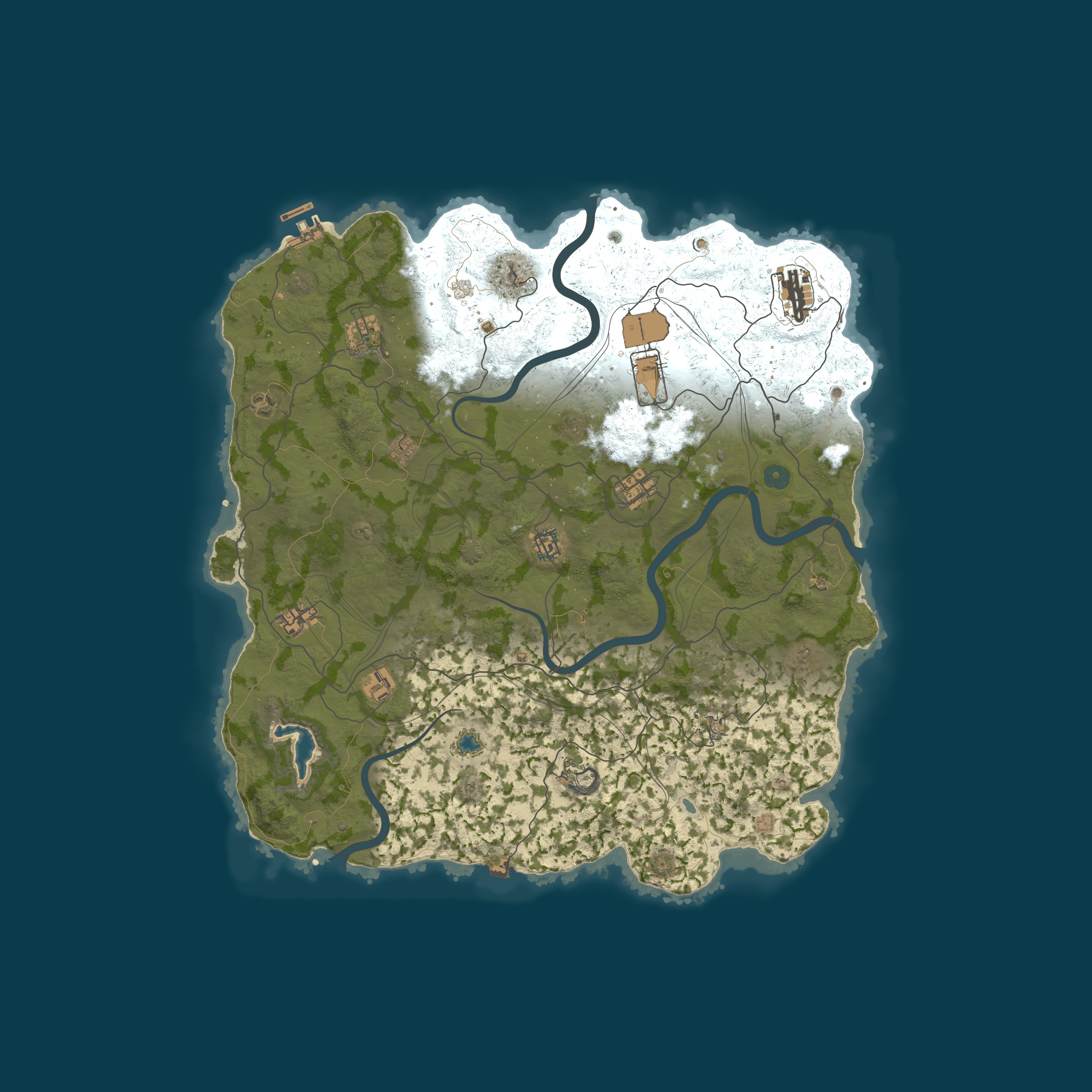 Rust map 4250/1337