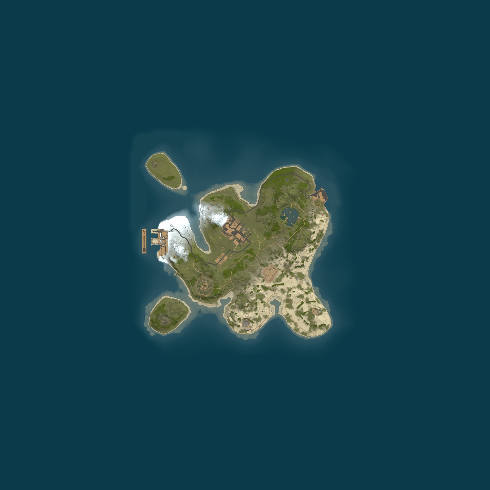 Map for TheLastOfRust Drug Empires PvE | NPCs | No Raiding | No Killing