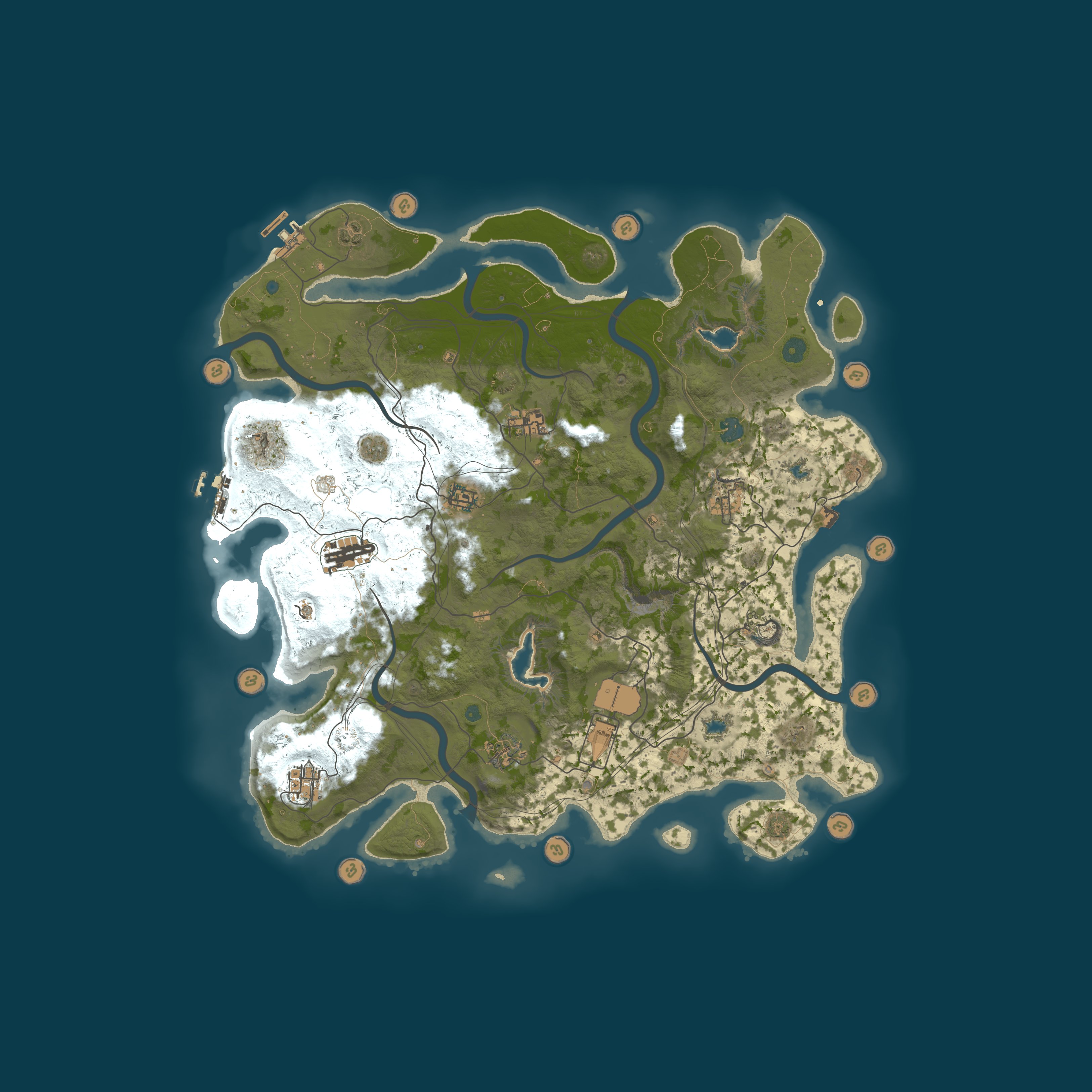 Map for CobaltCove.io PvE x5 | Skills | Bots | Raid Bases | Quests