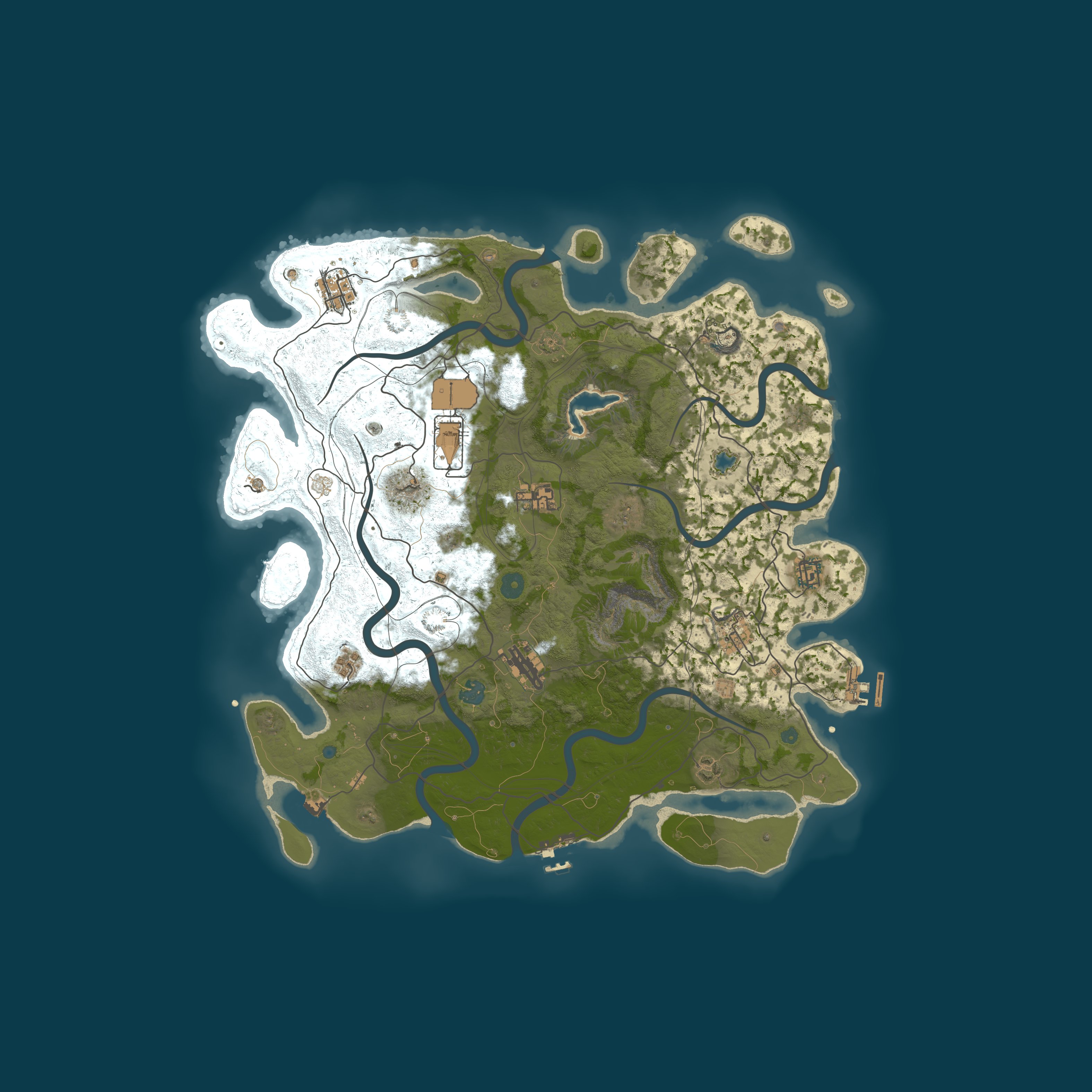 Map for Lazy Rusters I - 100x | Crazy Loot | No BP | Instant Craft