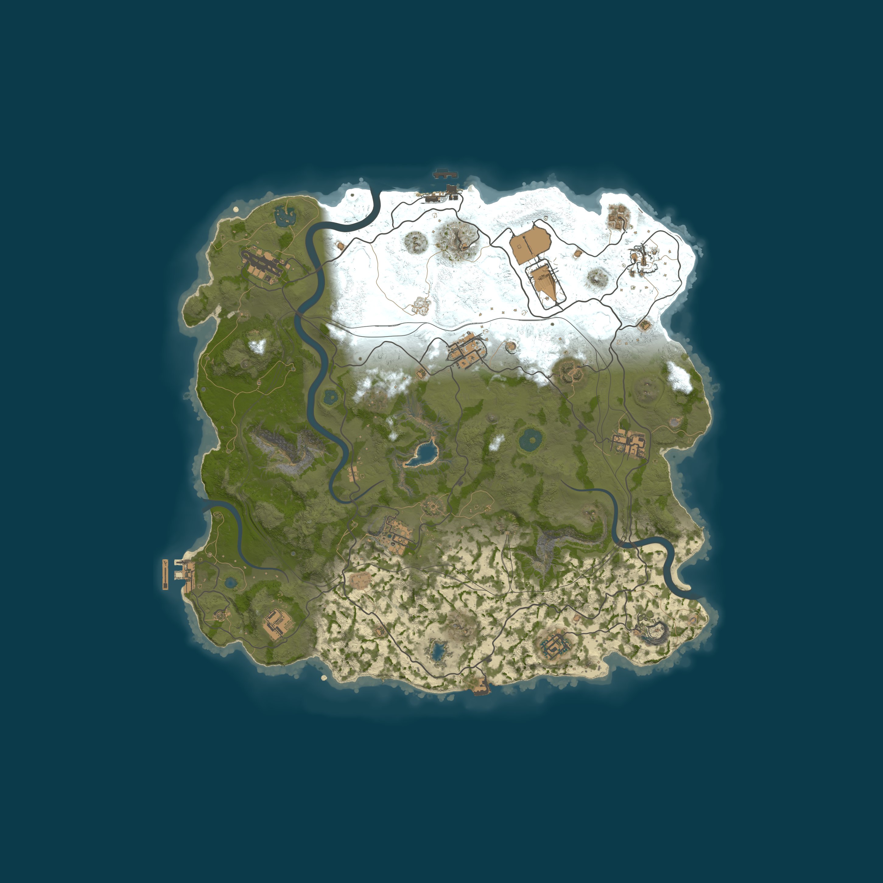 Rust map 3800/1337