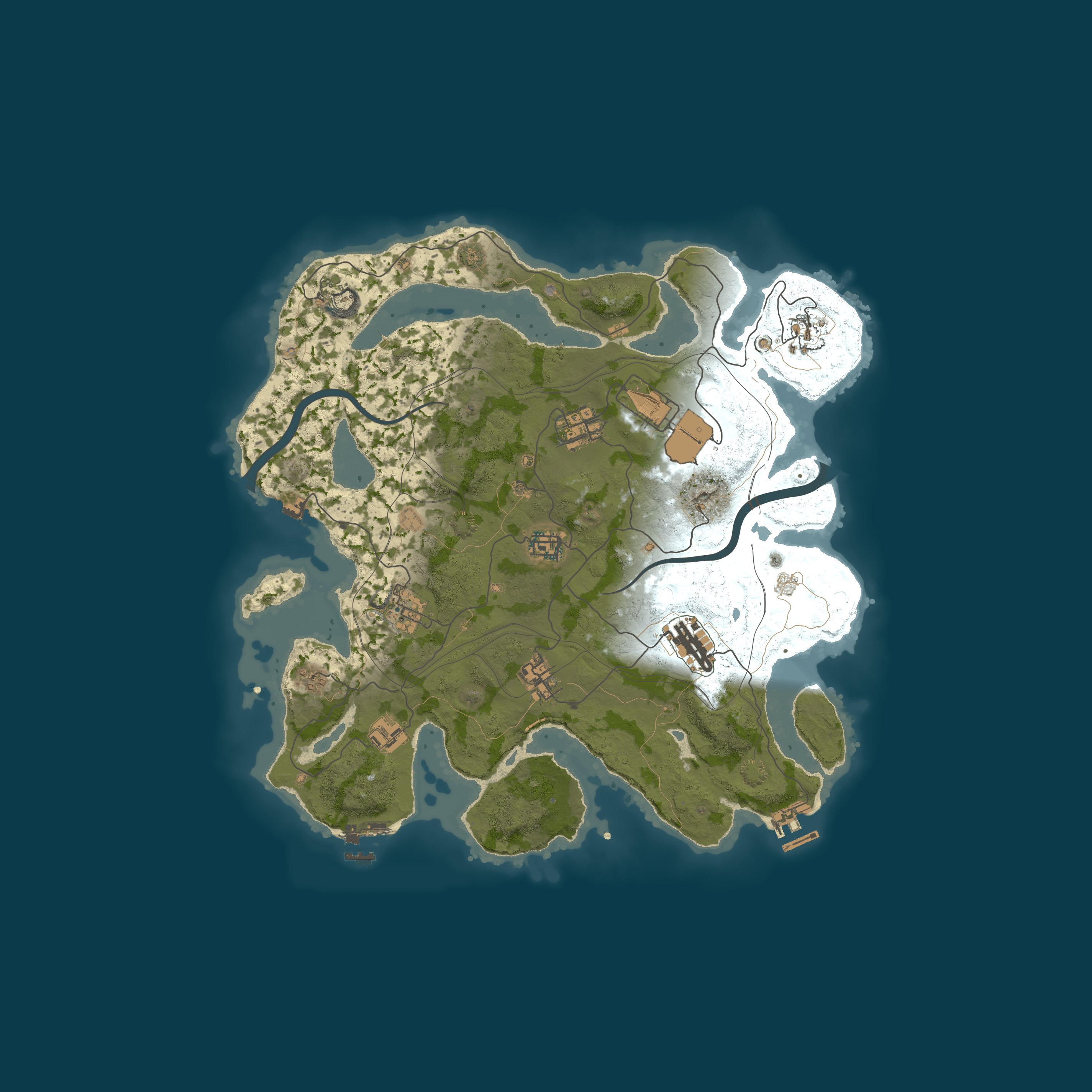 Rust map 3700/1337