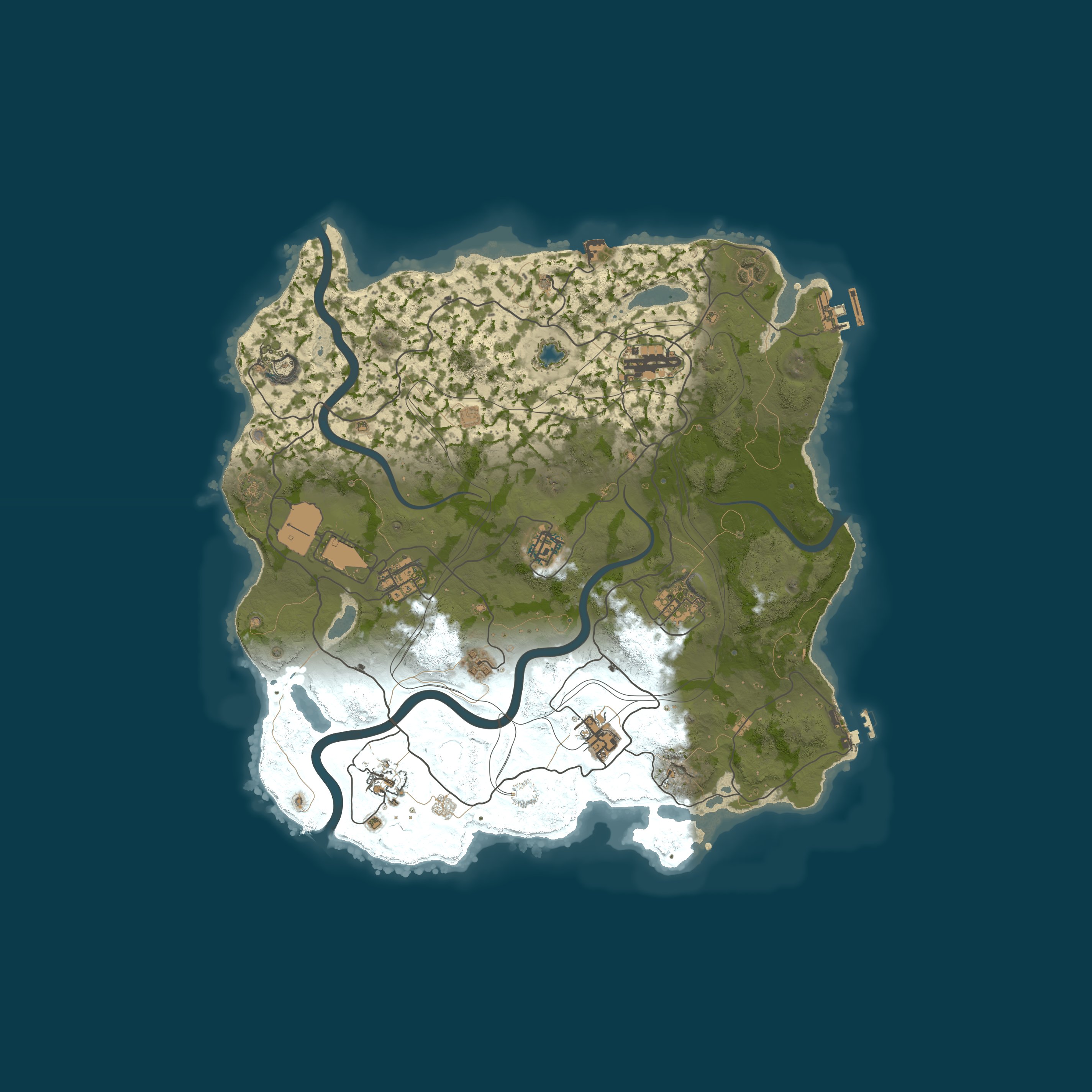Map for WARBANDITS.GG 3X Monthly |Solo/Duo/Trio/Quad|Shared BPs|