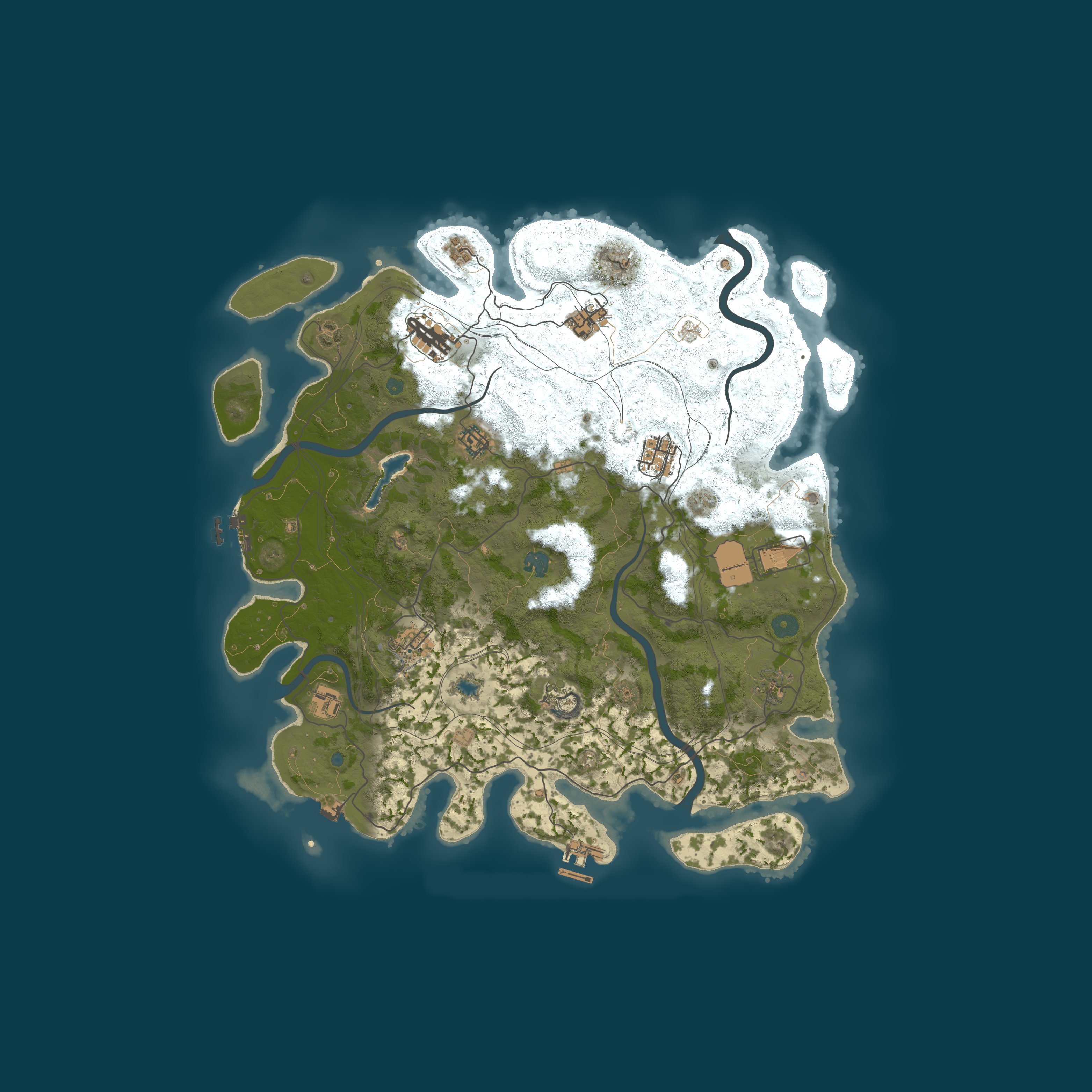 404 RUST SOLO/DUO | ЧТ | ДЛЯ НОВИЧКОВ 08.10 — Процедурная карта 4250, seed 1202952285