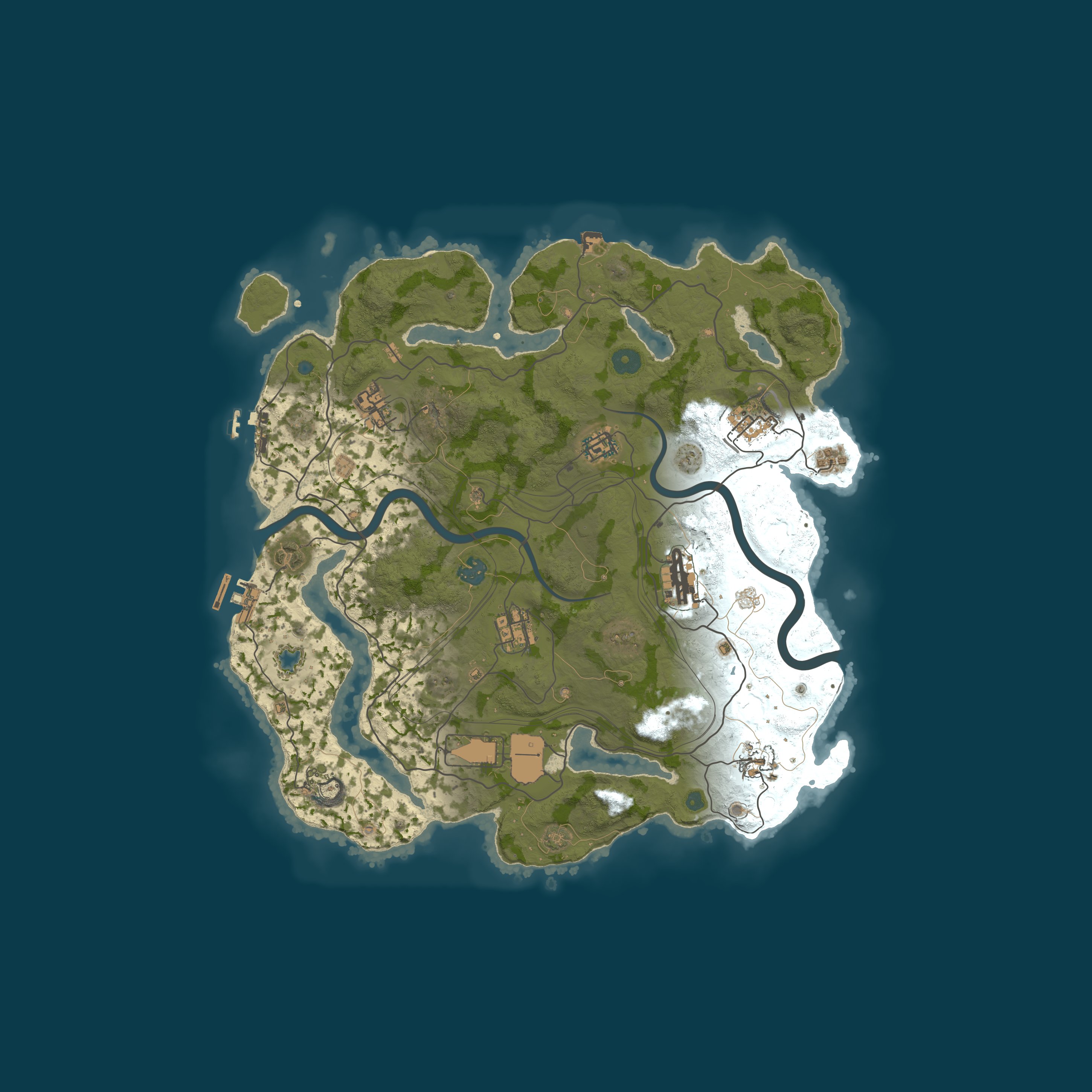 Карта сервера