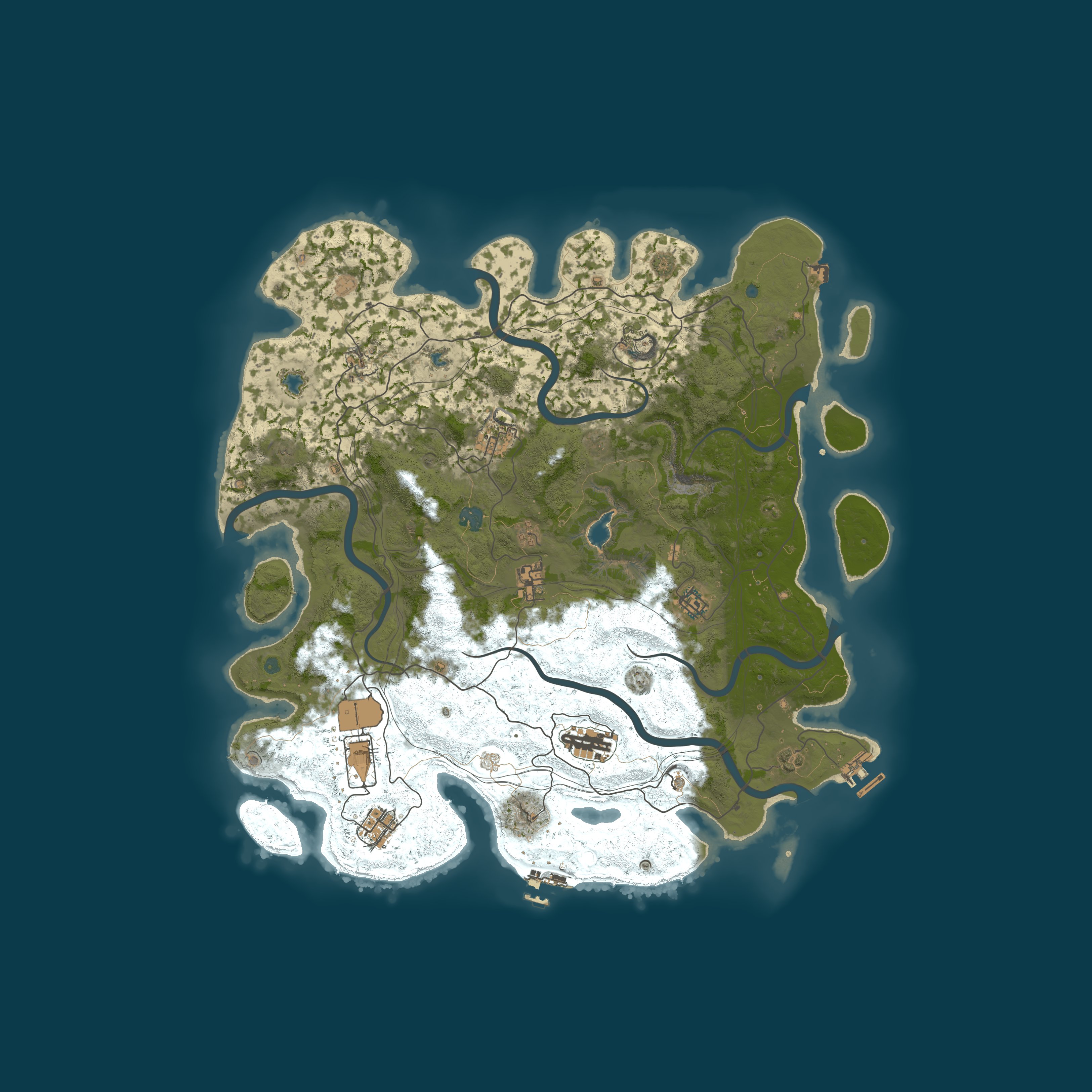 Map for Capital of Villages