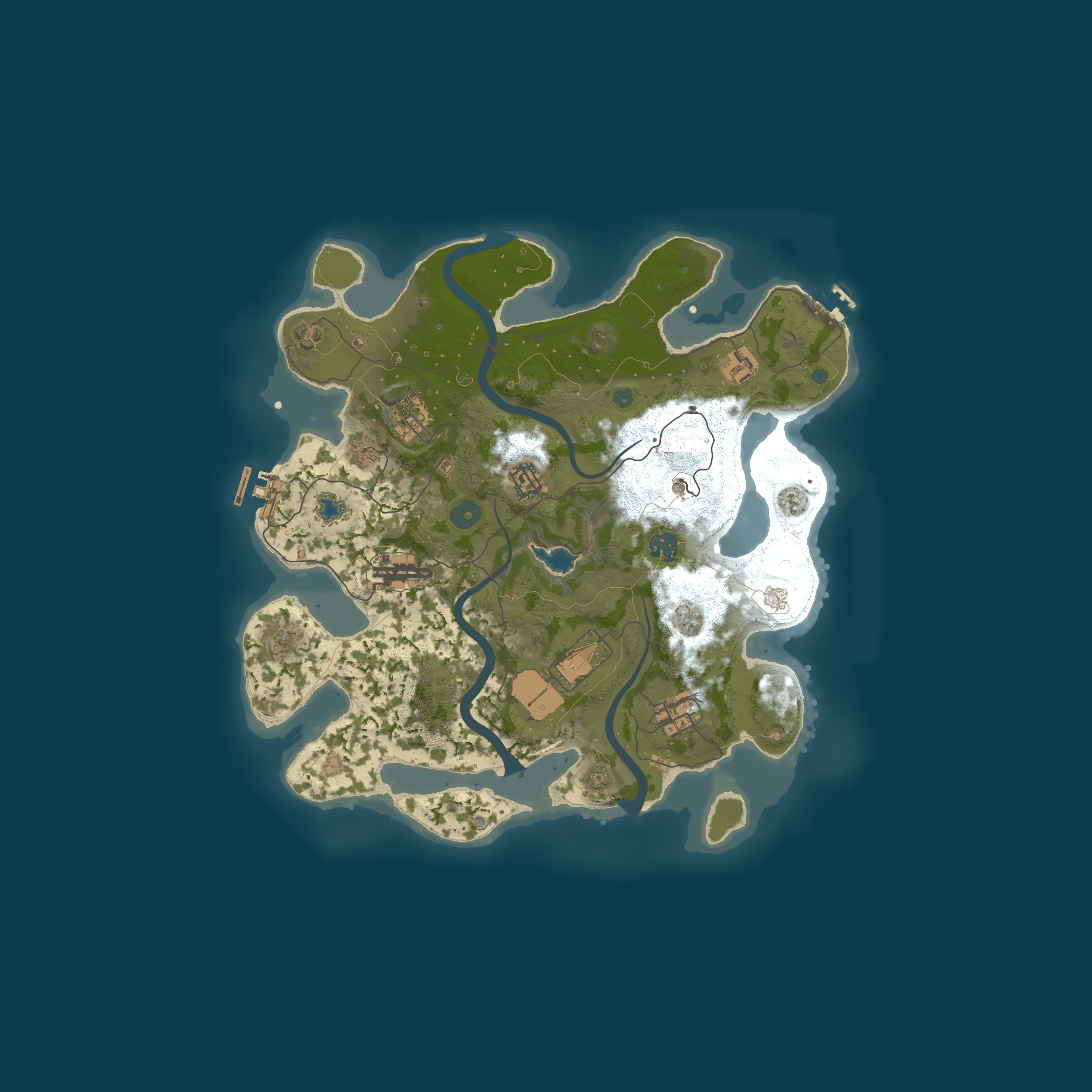 Rust map 3500/1337