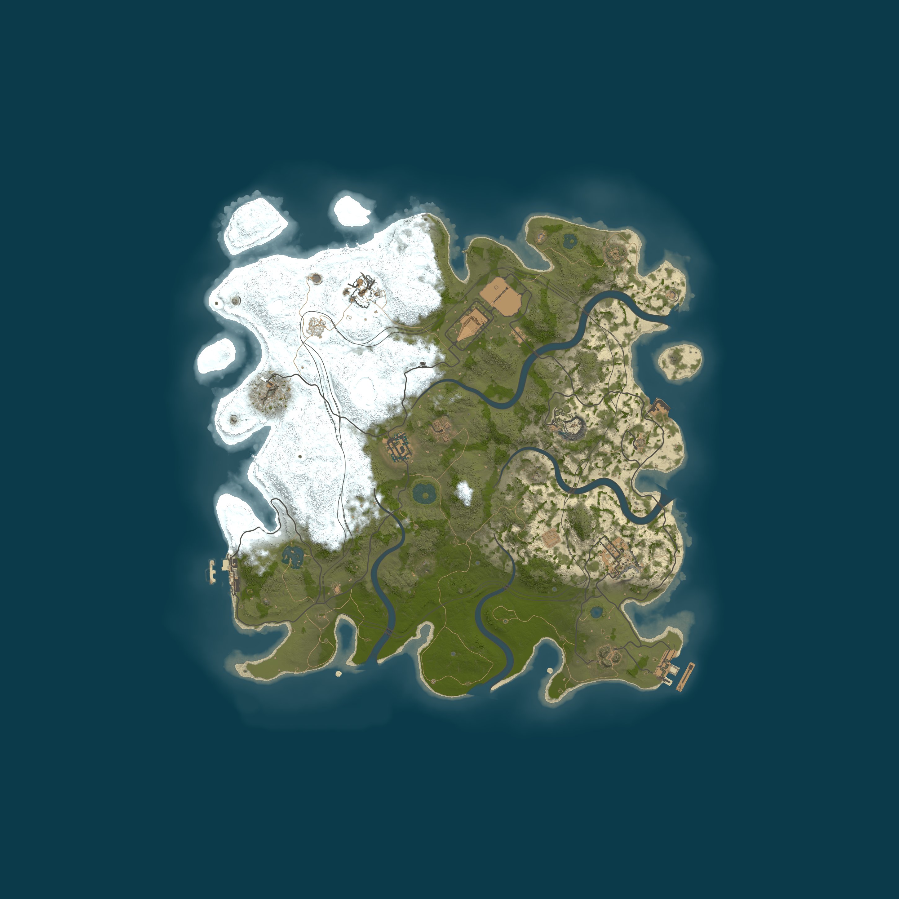 Rust map 3800/1337