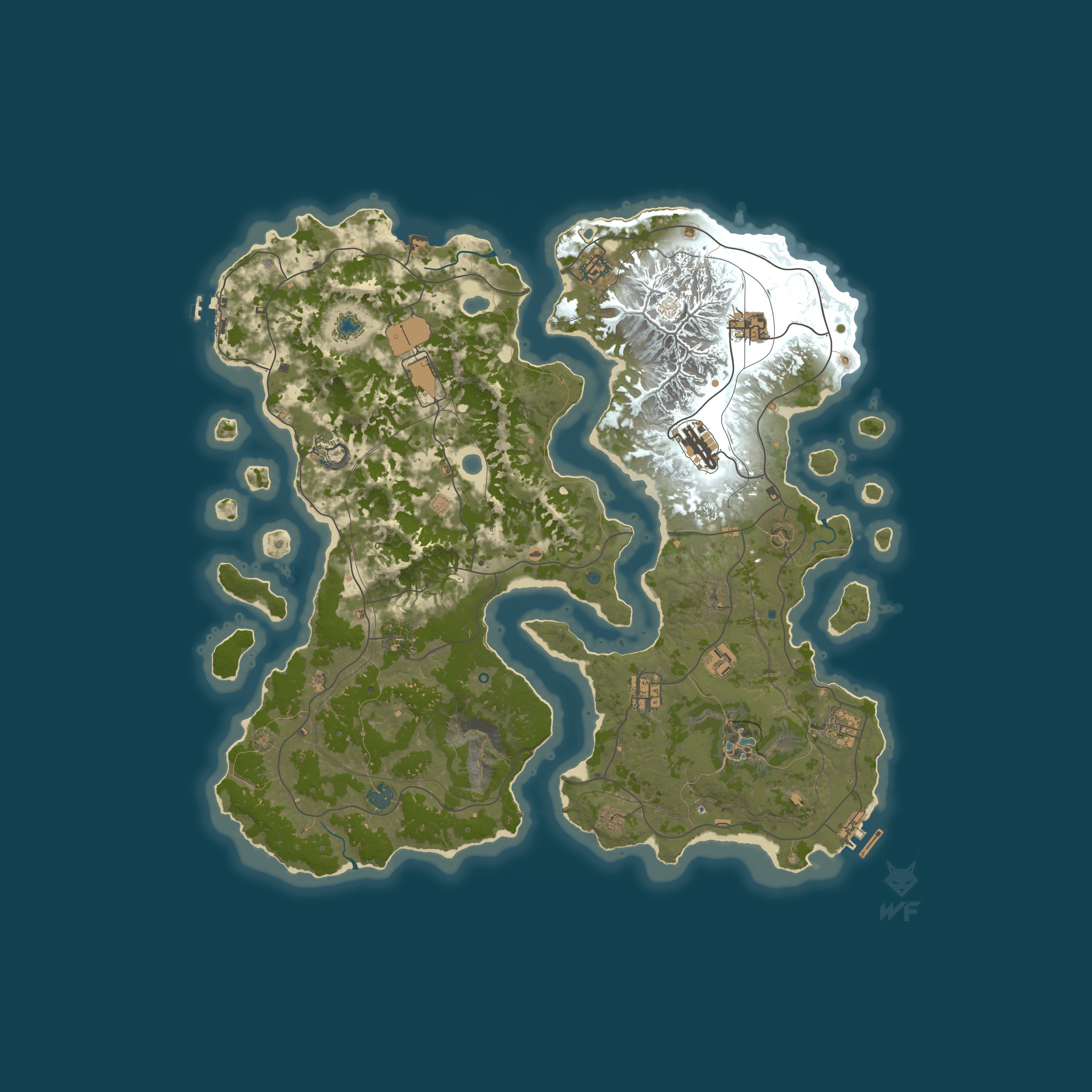Rust map 4500/14881488