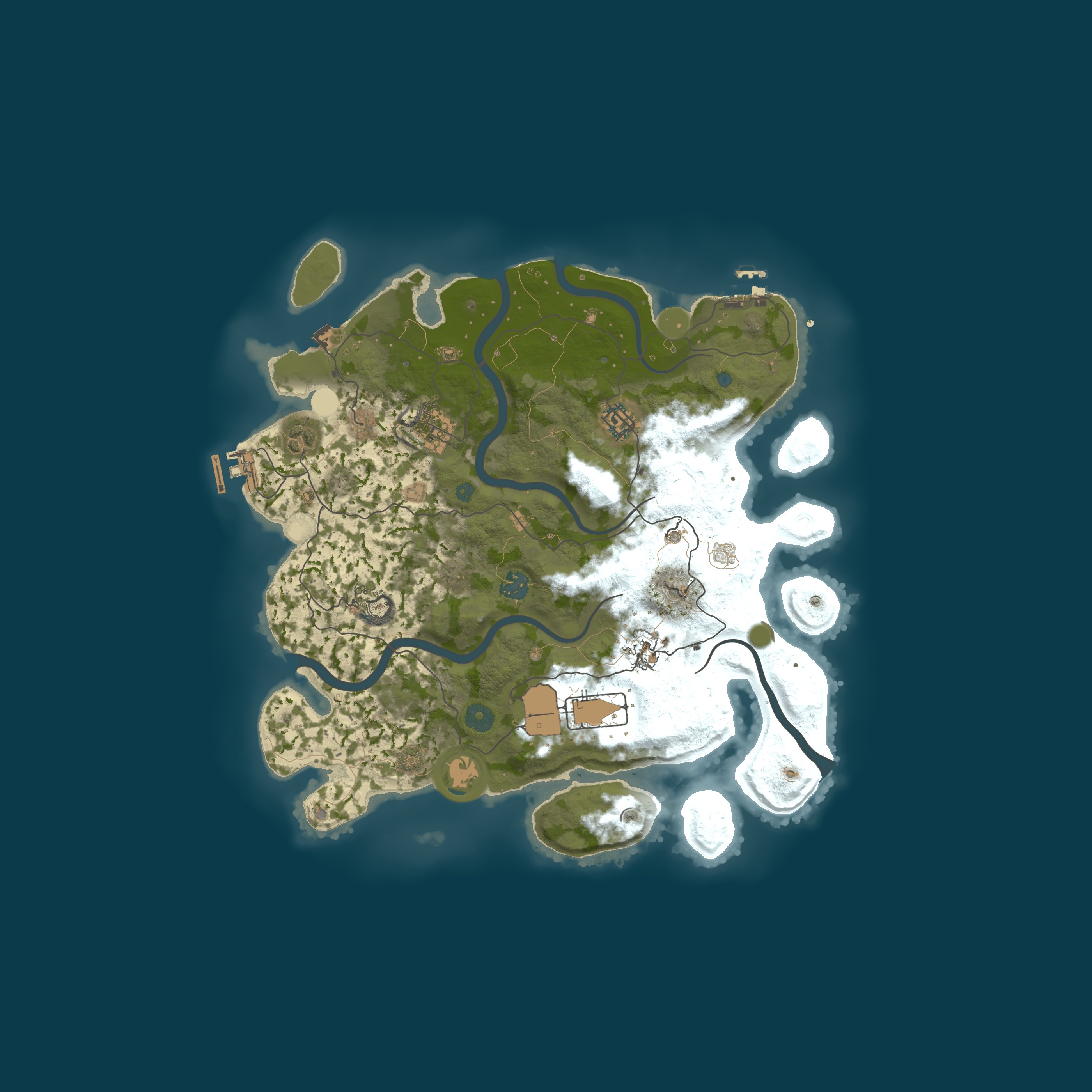 Карта сервера