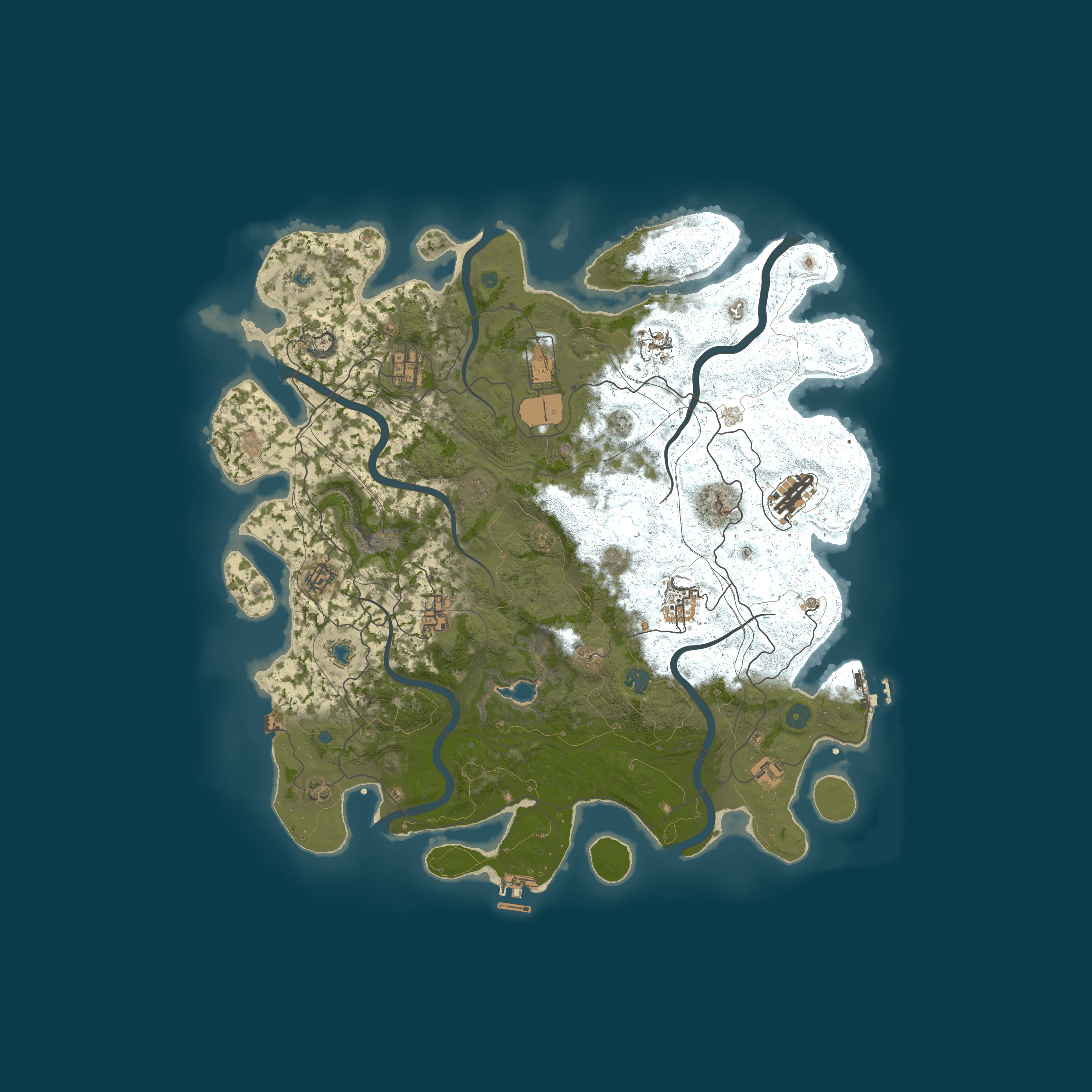 Map for Gentleman's Retreat