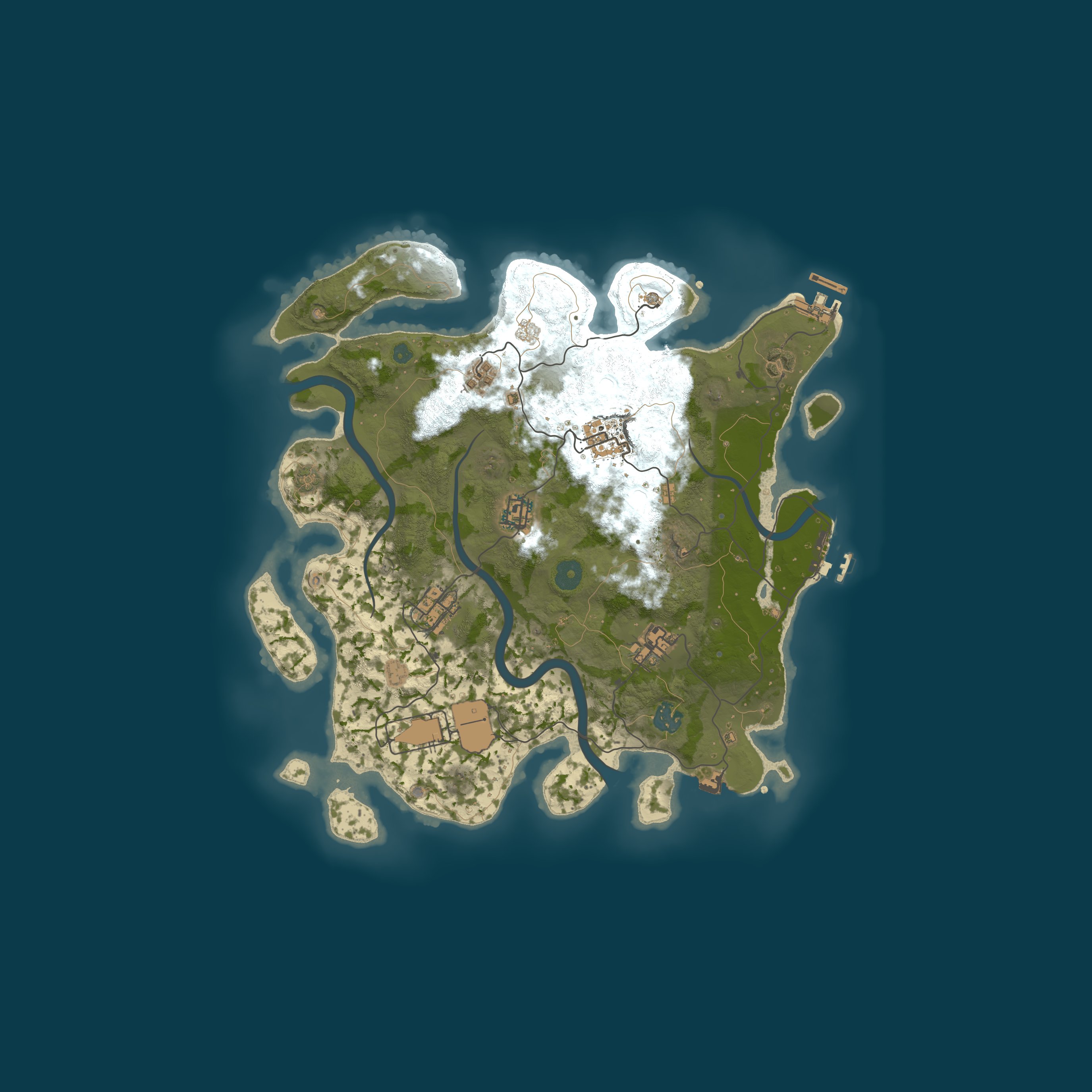 Карта сервера