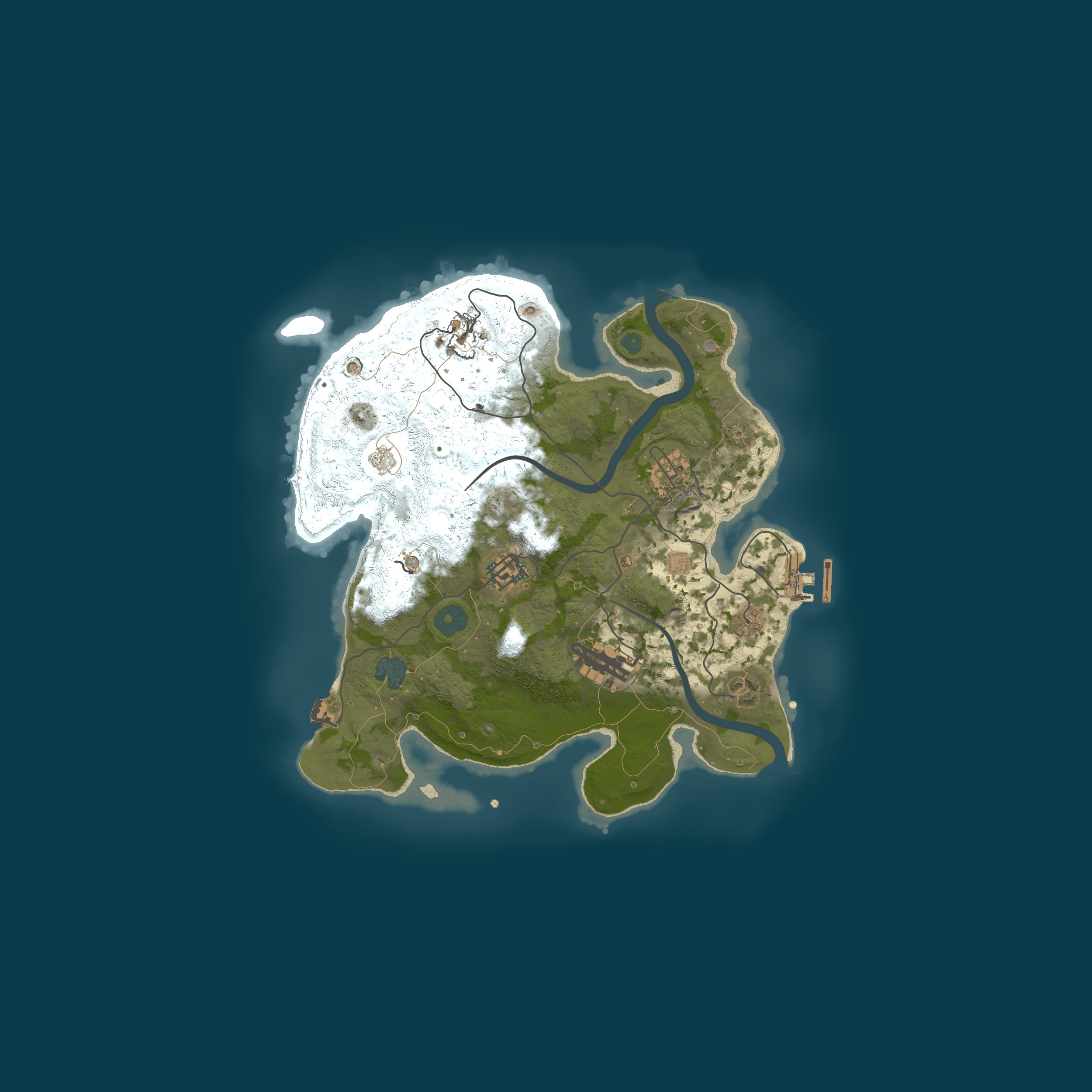 Map for RustBucket | Solo, Duo, Trio | Vanilla | US 07.20