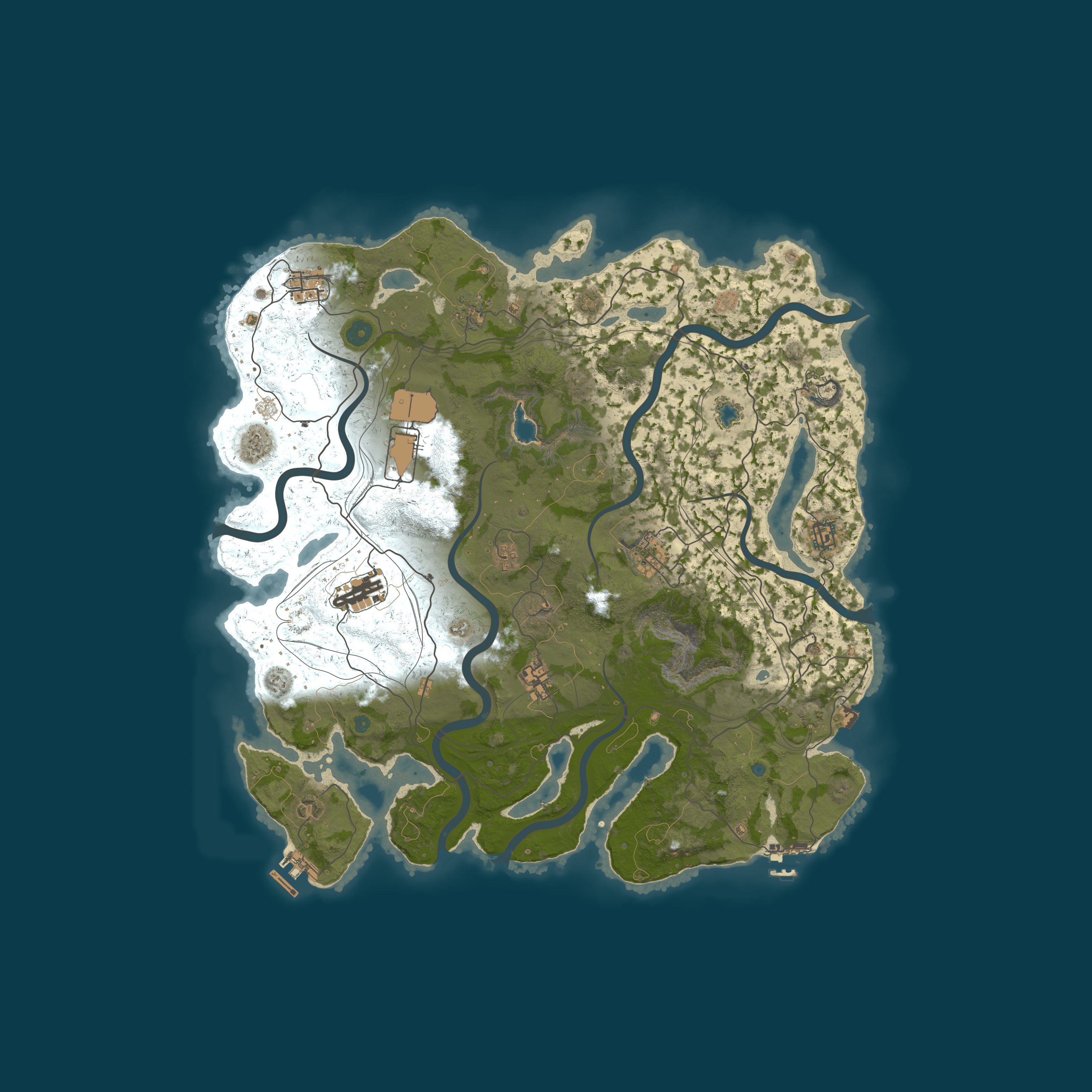 Карта сервера