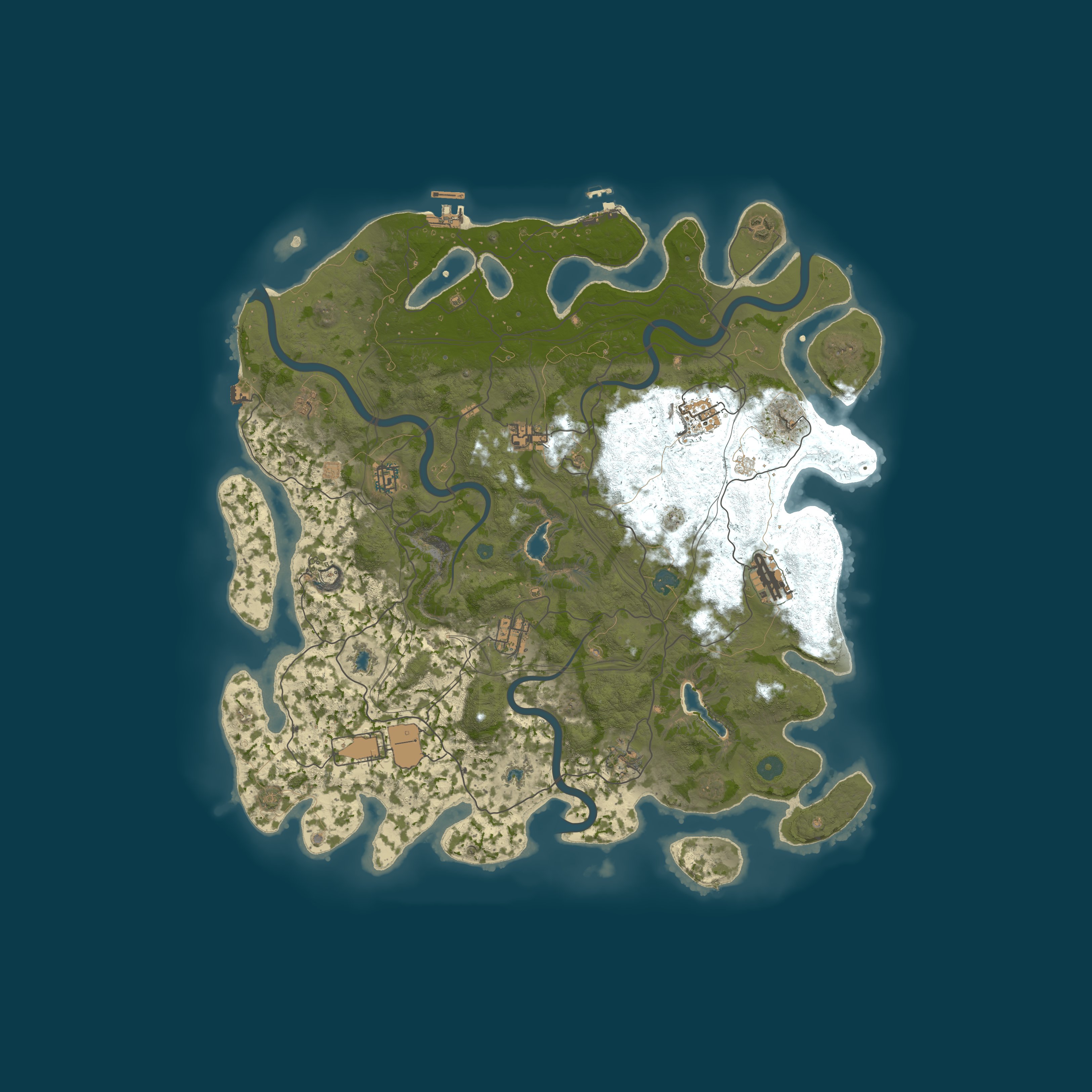 Карта сервера