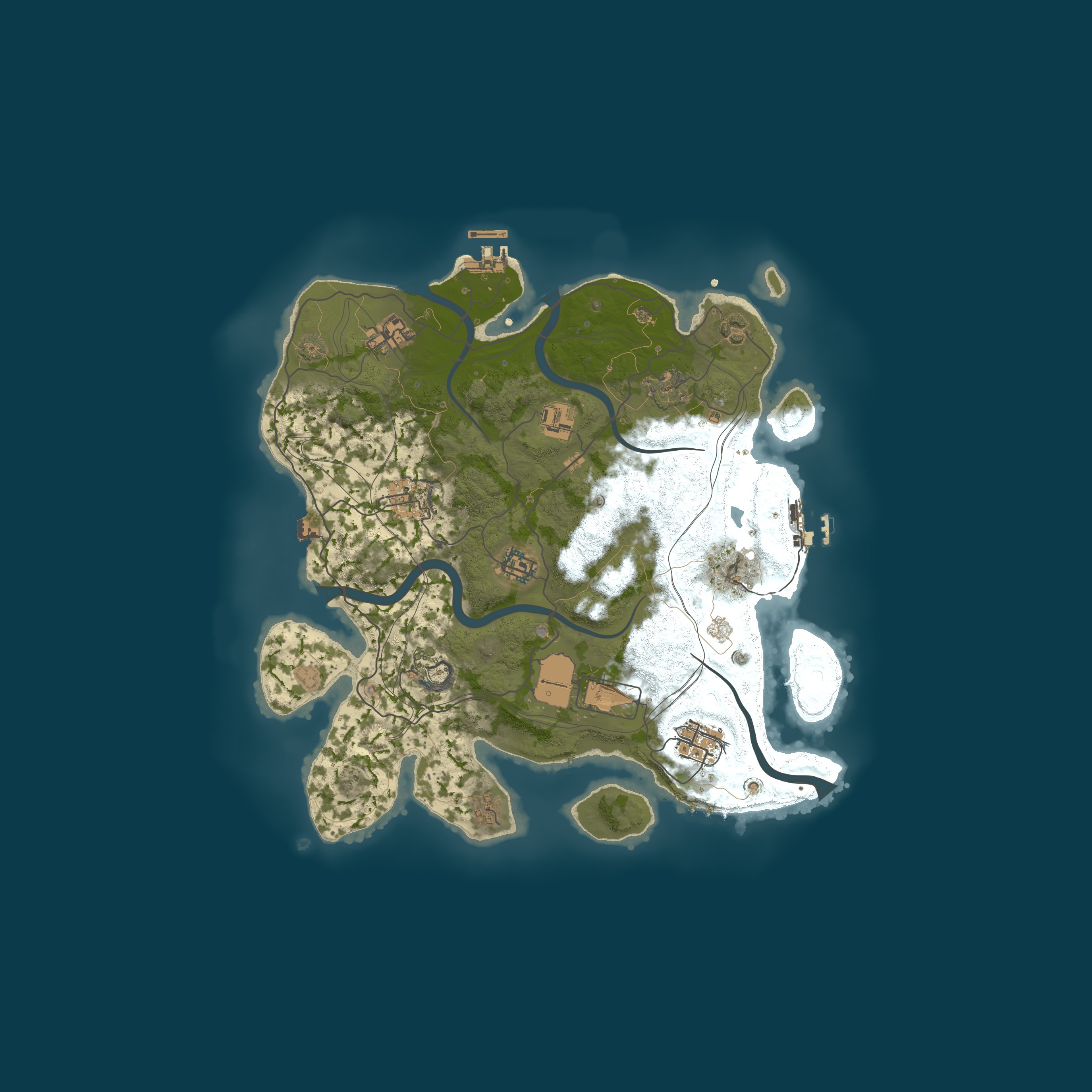 Rust map 3500/1337