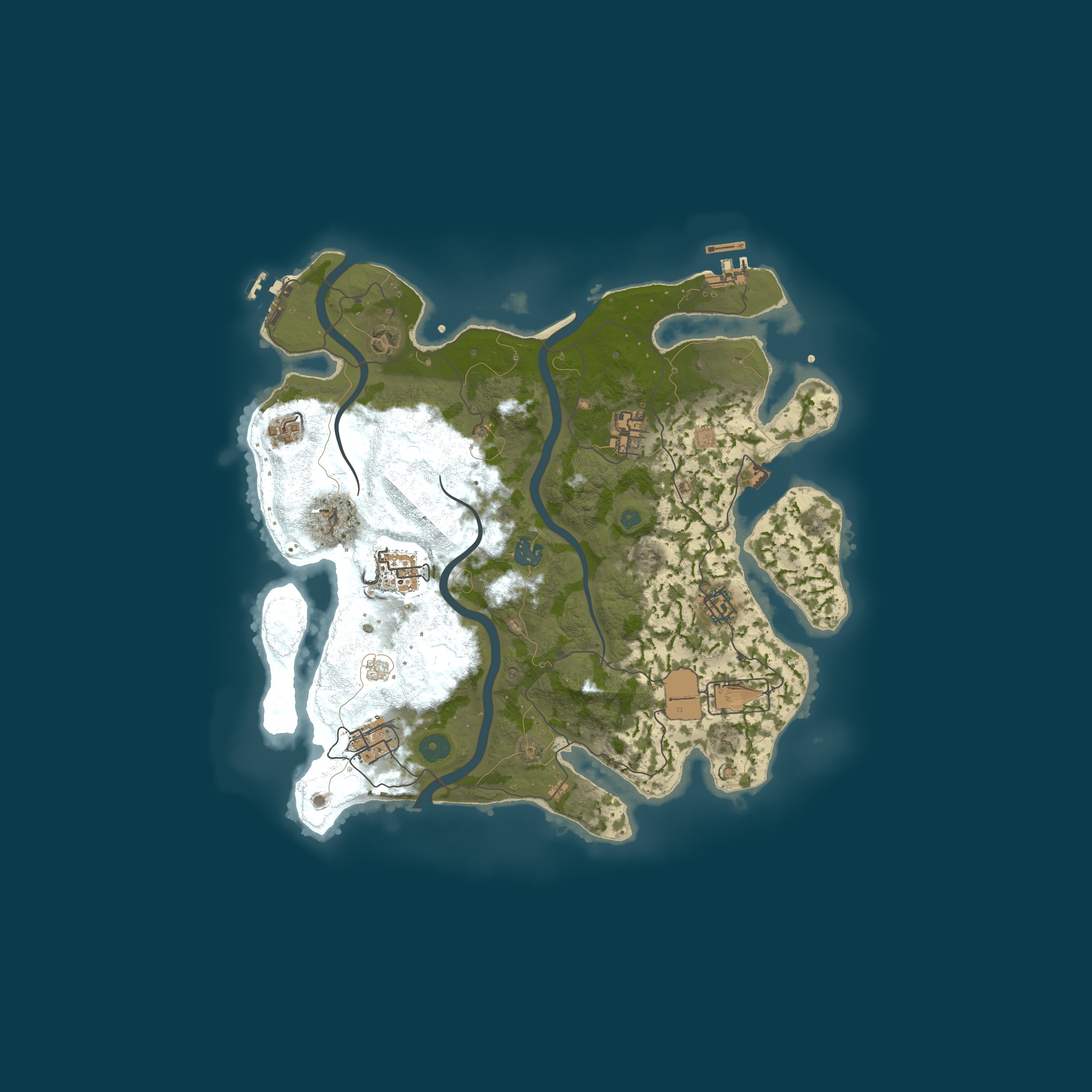 Map for BR - OS MANS 2X - SOLO DUO TRIO