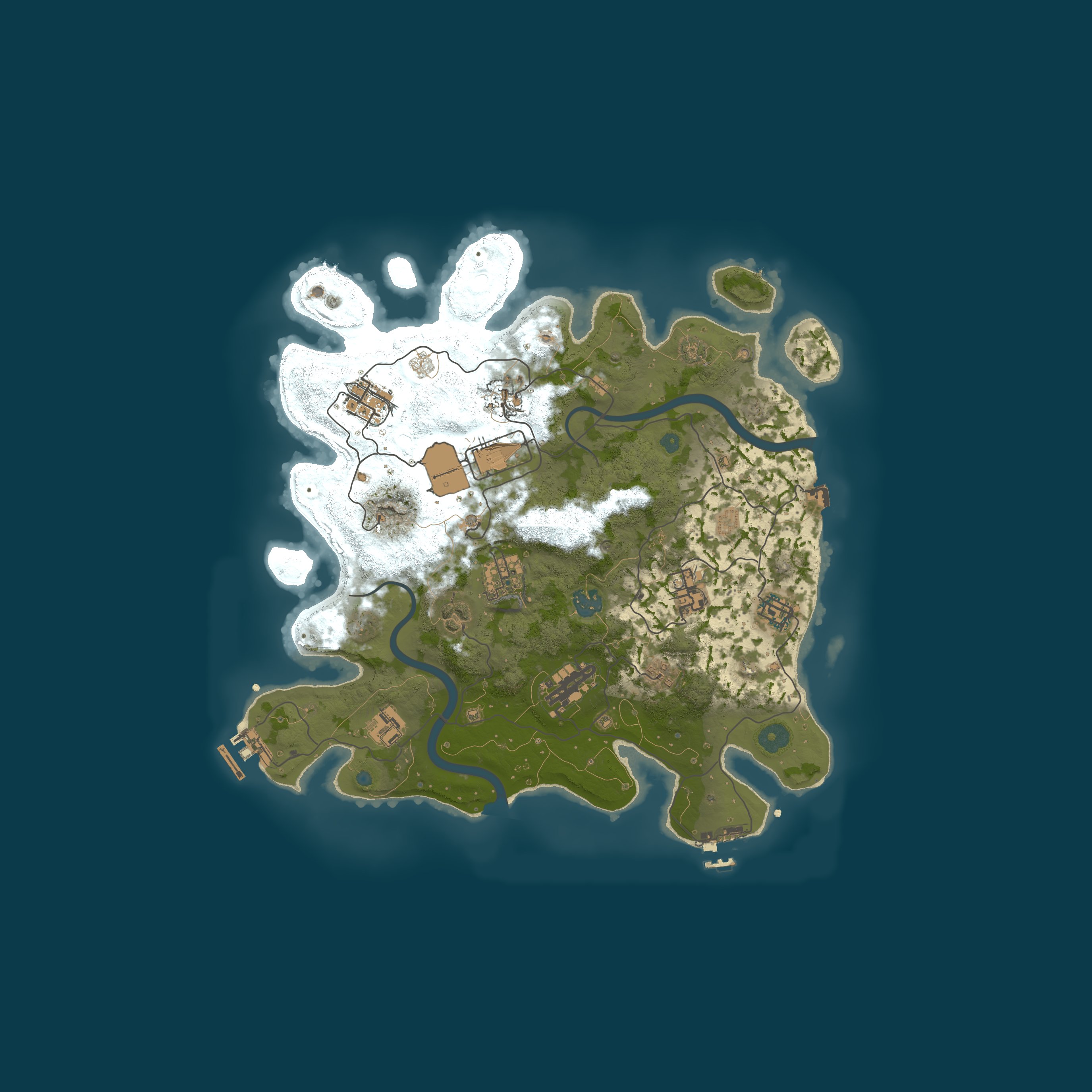 Map for #1 TITANRUST [X20/X50|MAX4|TP|KITS|ДЛЯ НОВИЧКОВ]
