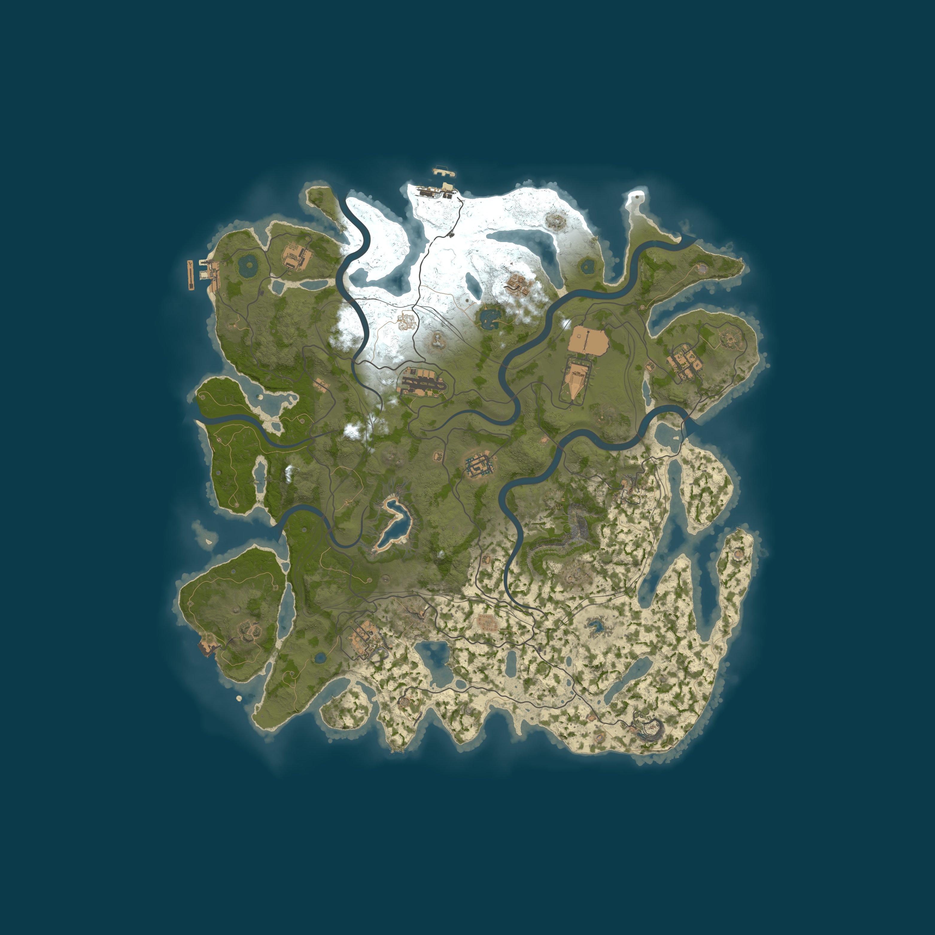 Rust map 4250/1337