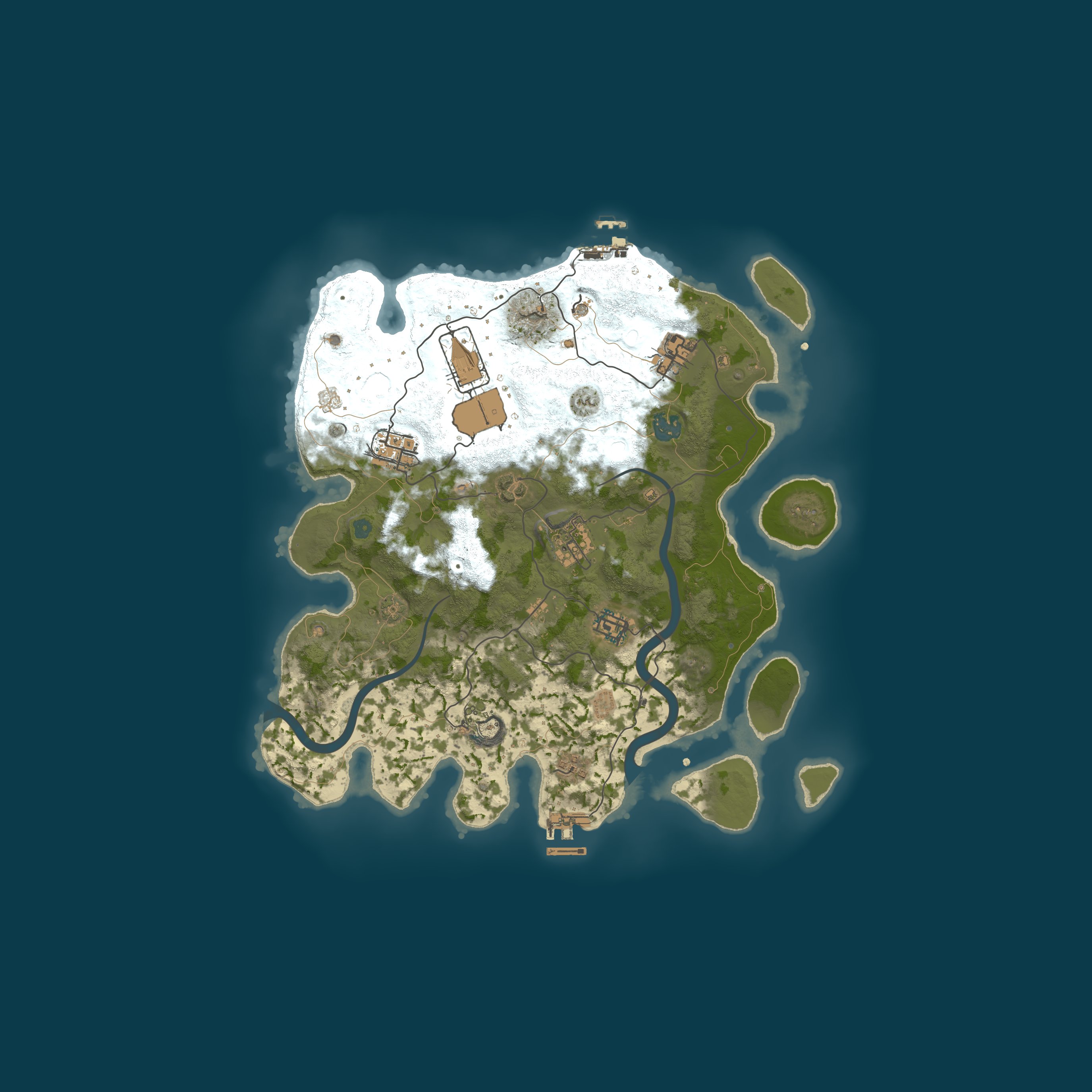 Map for Deathsong Community 2.5x Monthly Solo