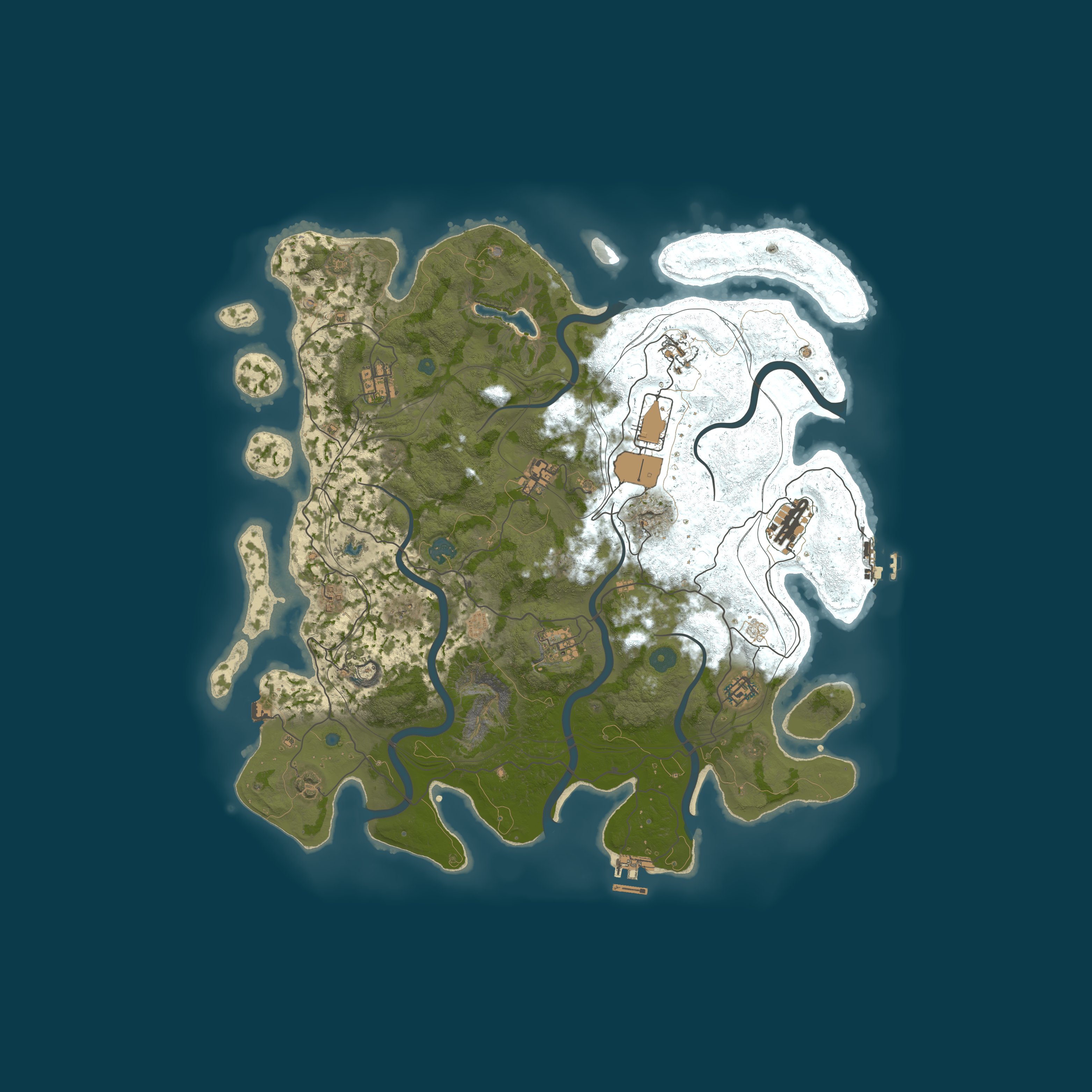 Map for 鳄鱼头/半月清/3.24新档/仿官/多人/萌新/无权/公