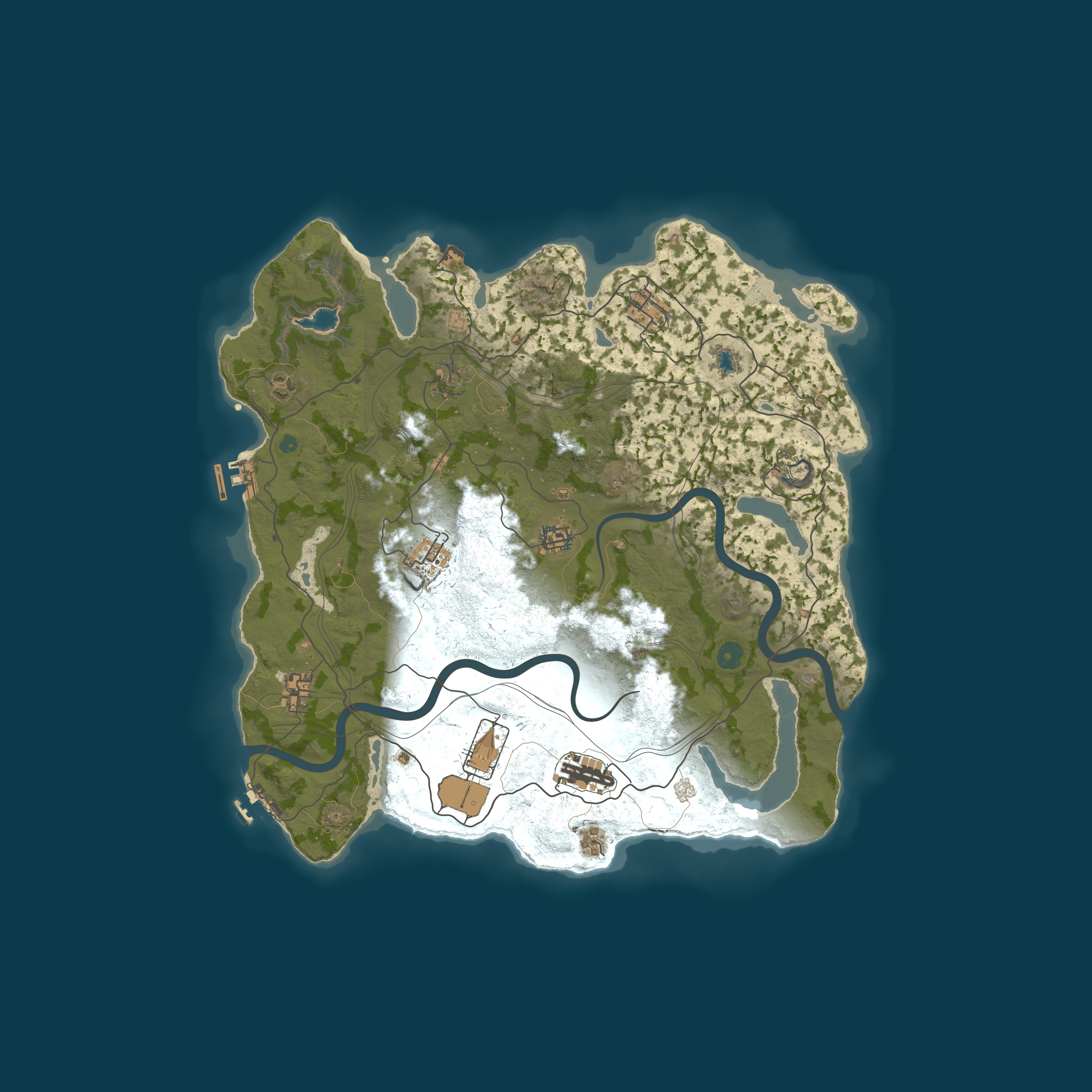 Map for MIRAGE RUST | MONDAY 2x | Wipe 22.06