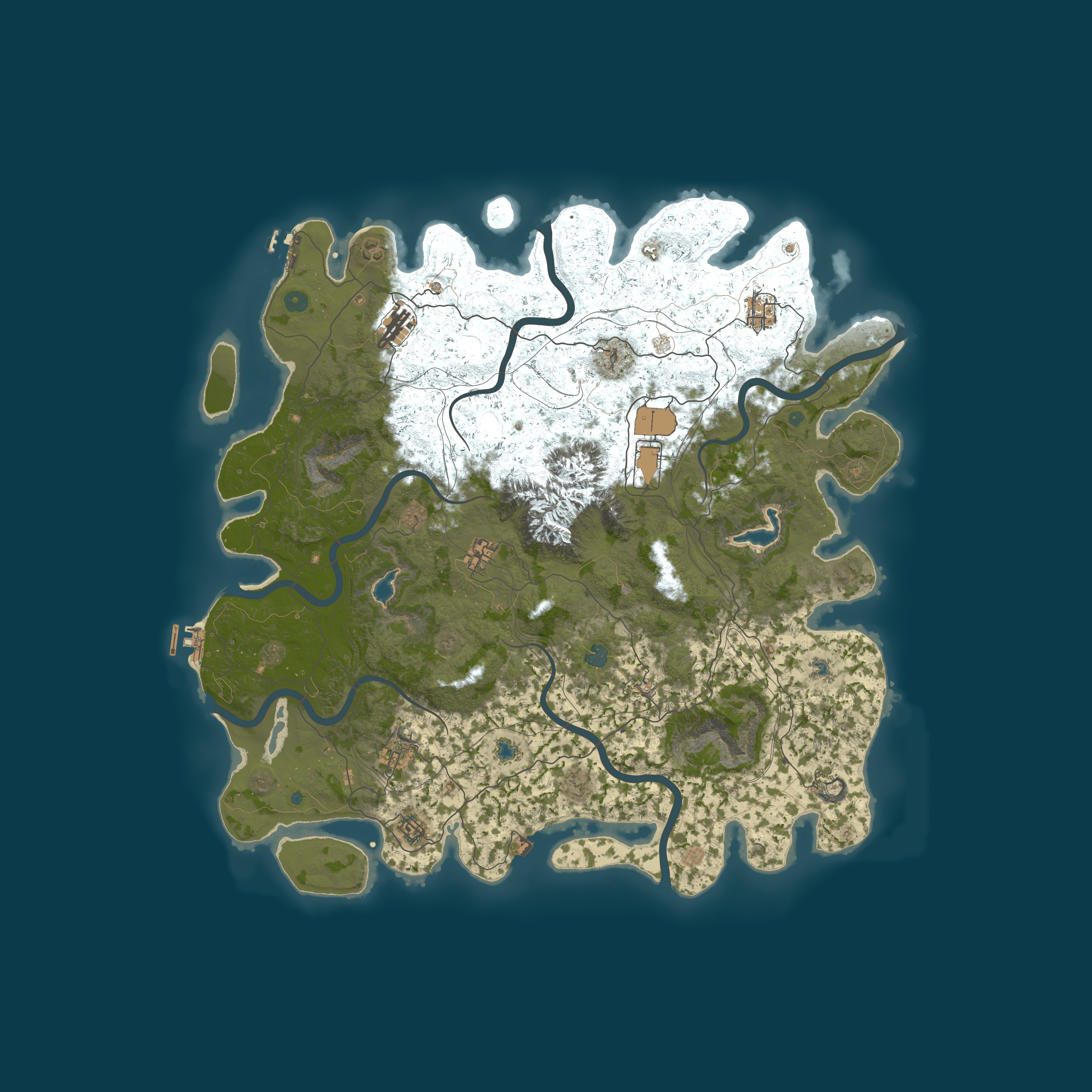 Карта сервера