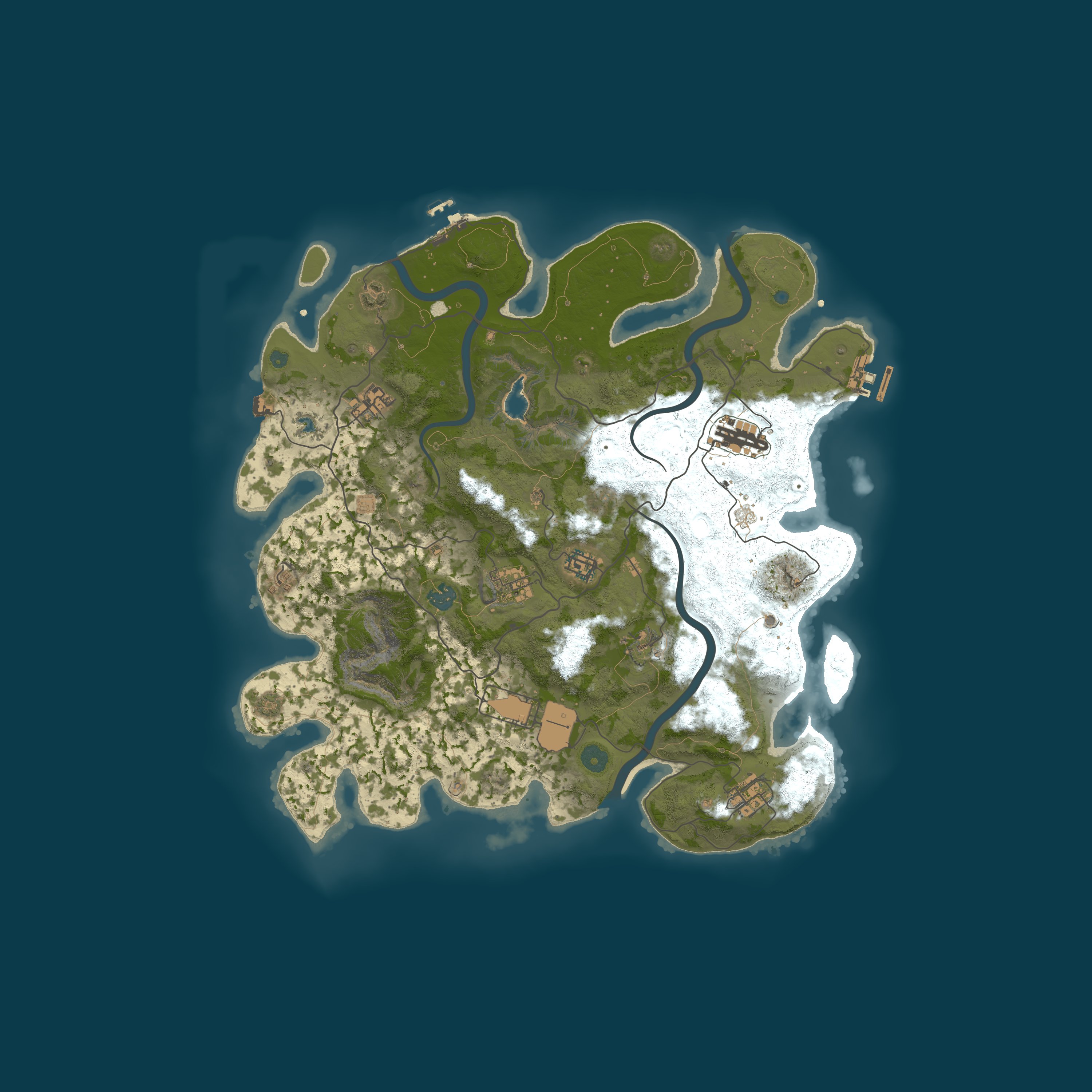 Карта сервера