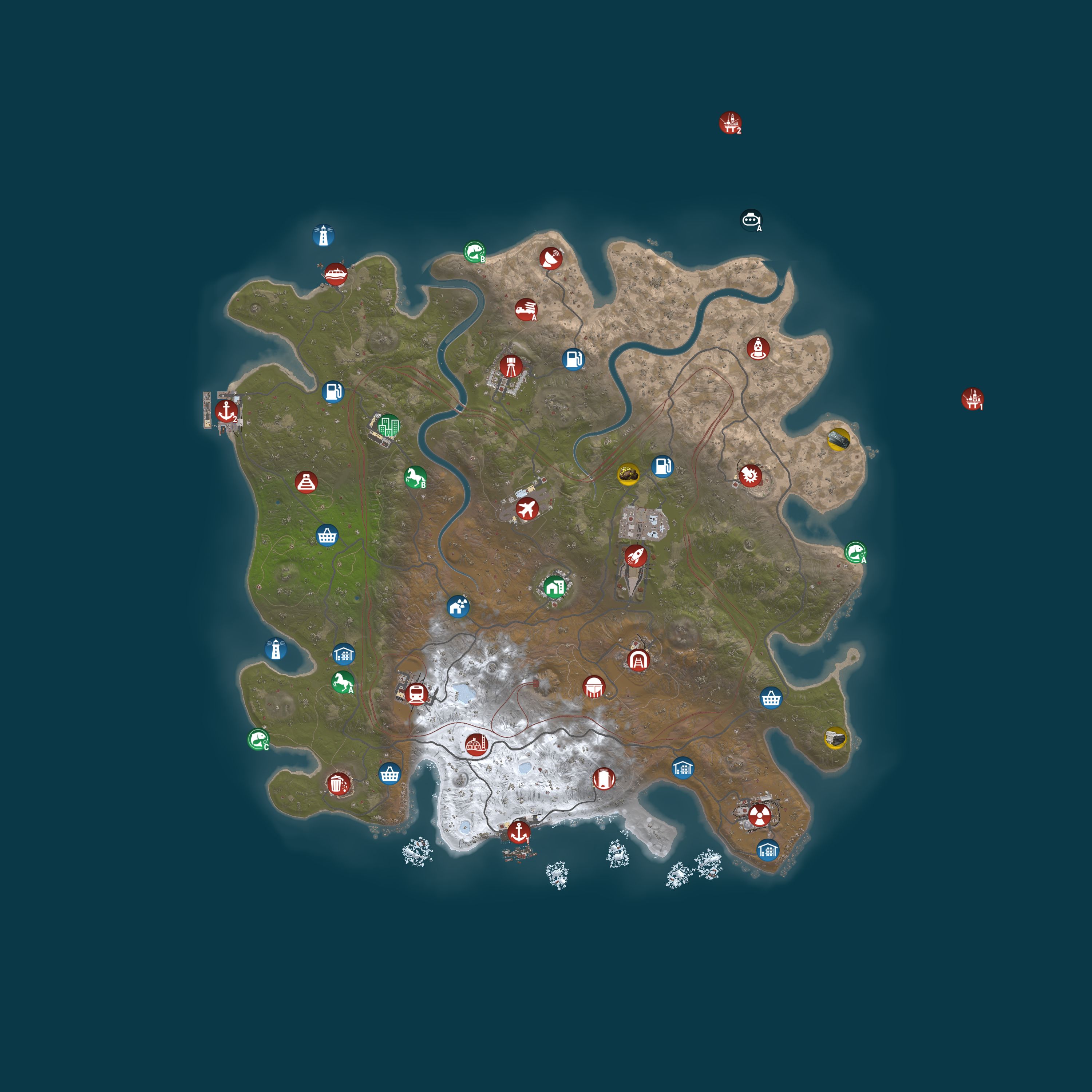 Rust map 4000/1337