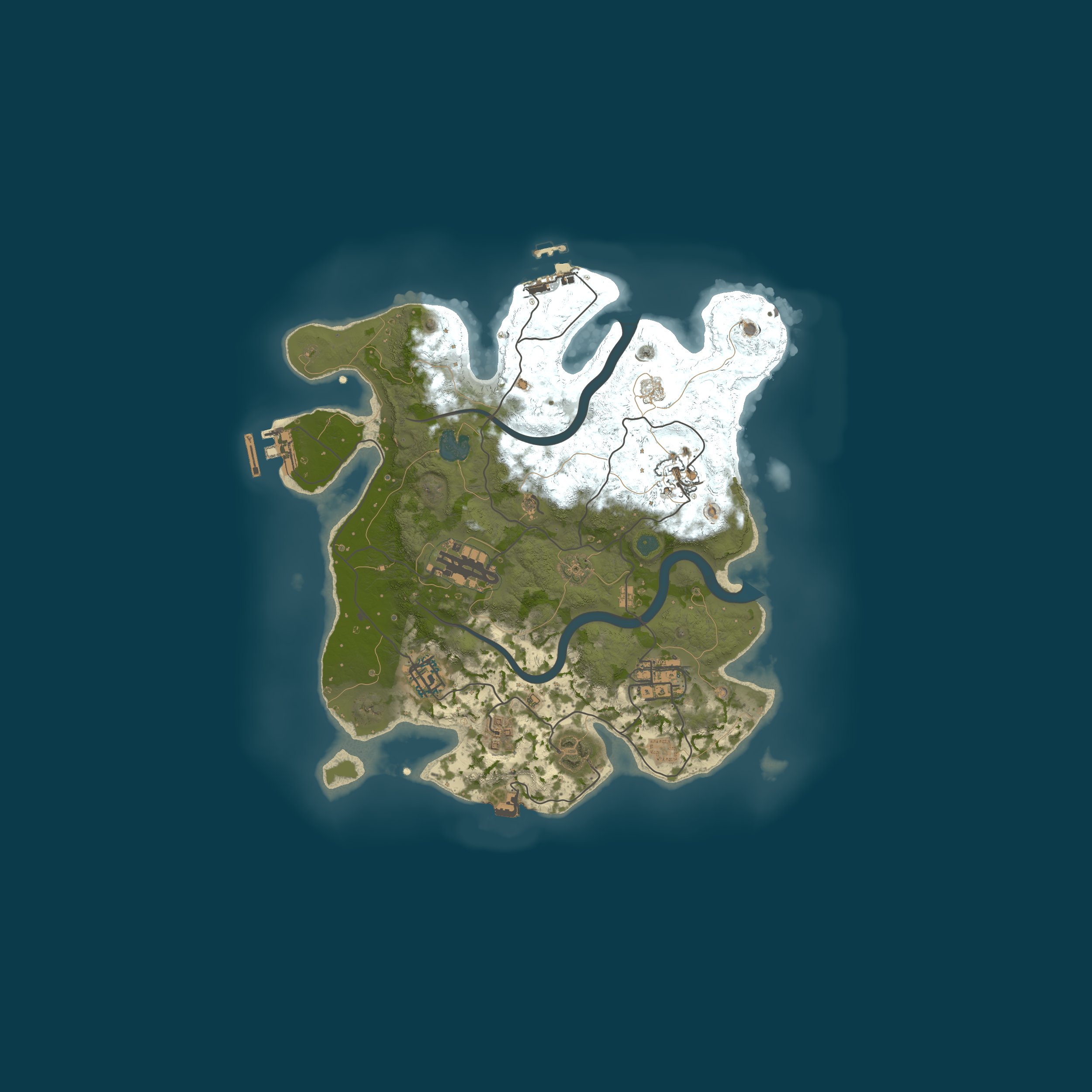 Map for [#1] OASIS RUST [MAX 4 | X1 | CUSTOM]