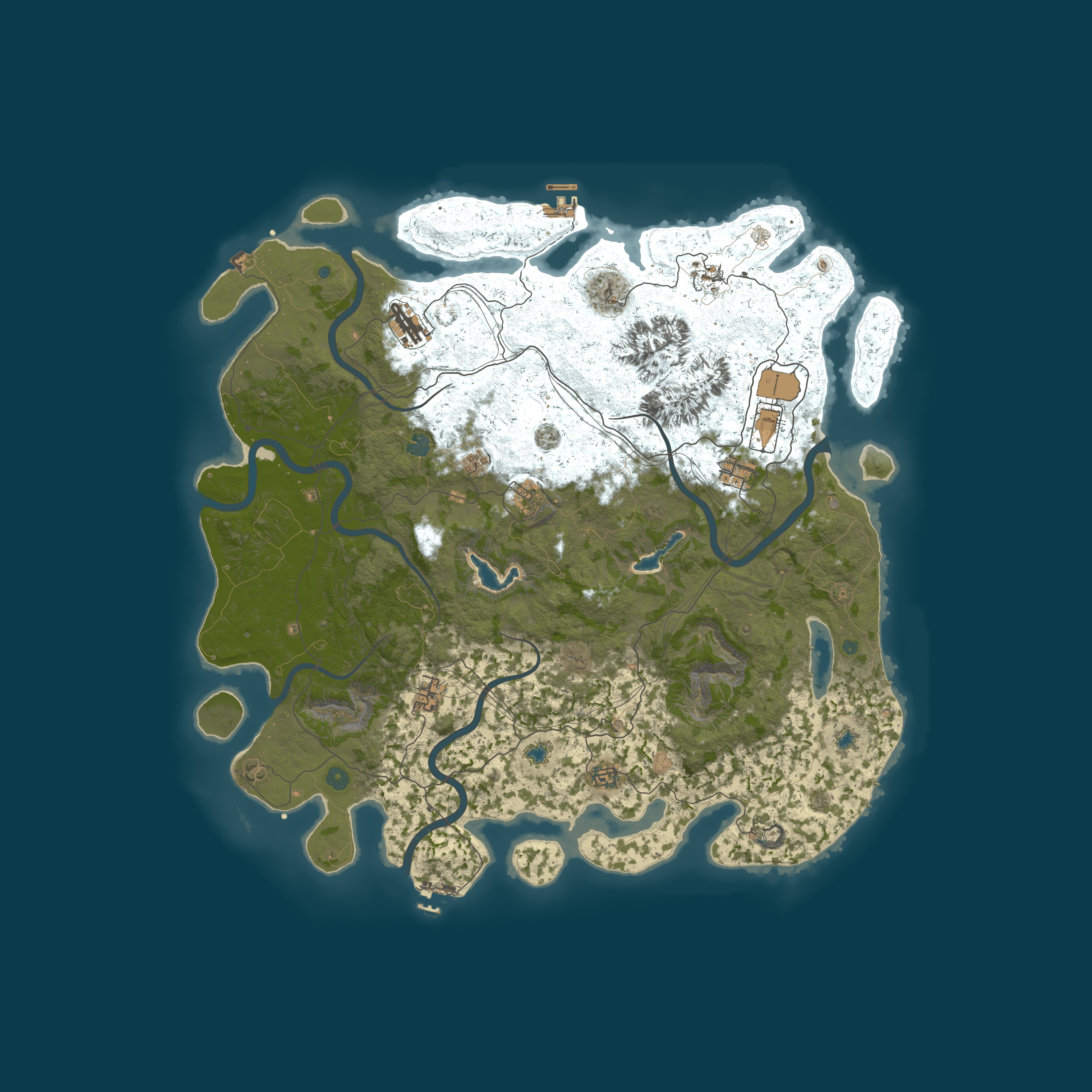 Map for Тайны Острова | Max 2 | Для новичков