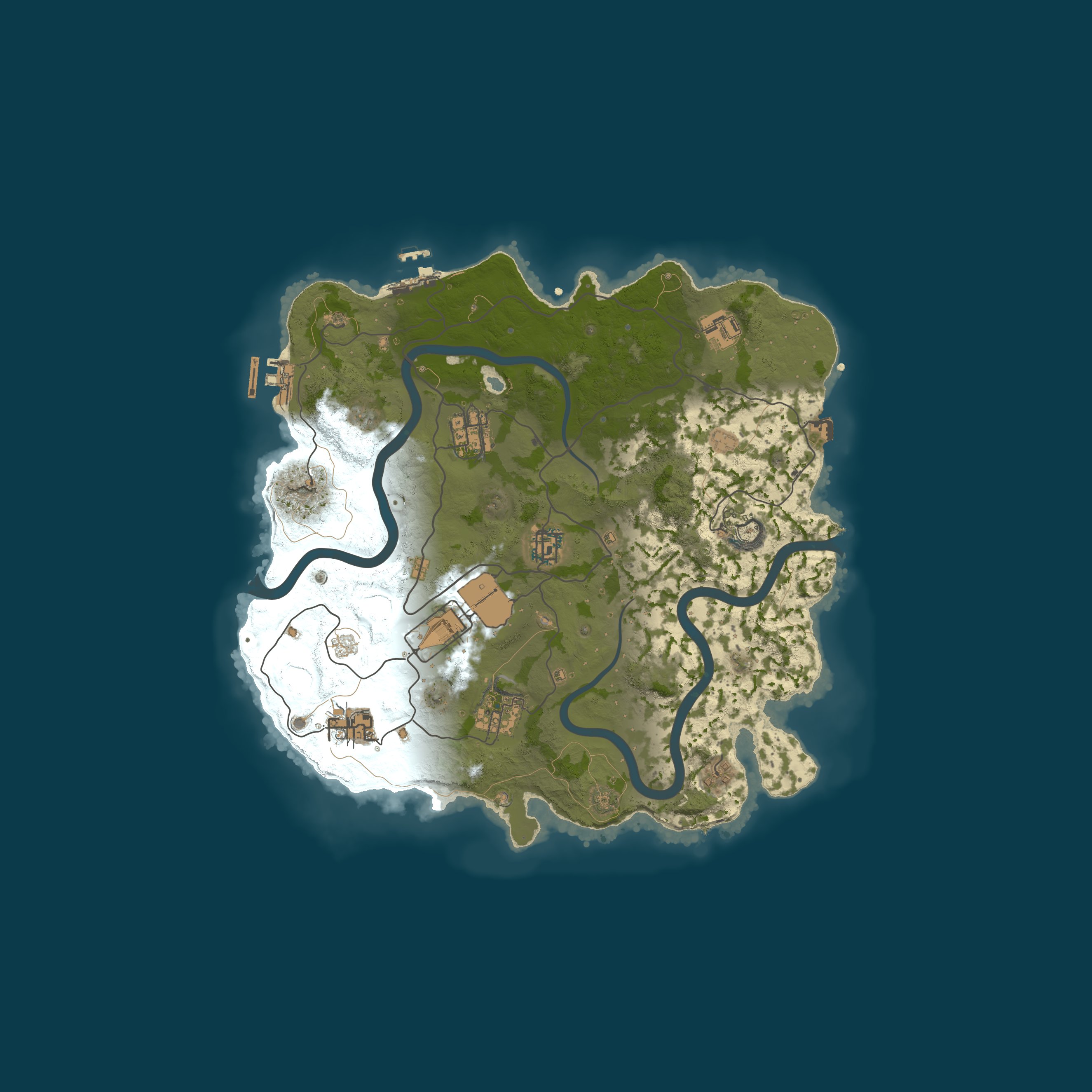 Map for [BR/LATAM] RUSTICO 5X SOLO/DUO | FULLWIPE 10/8 NEW UPDATE!