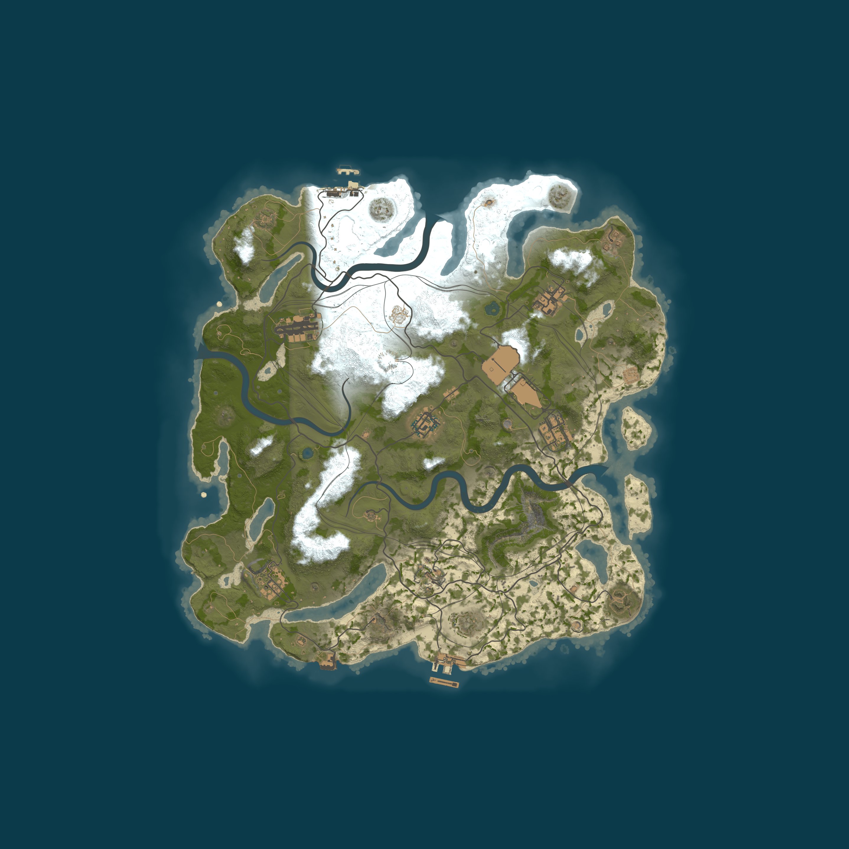 Карта сервера