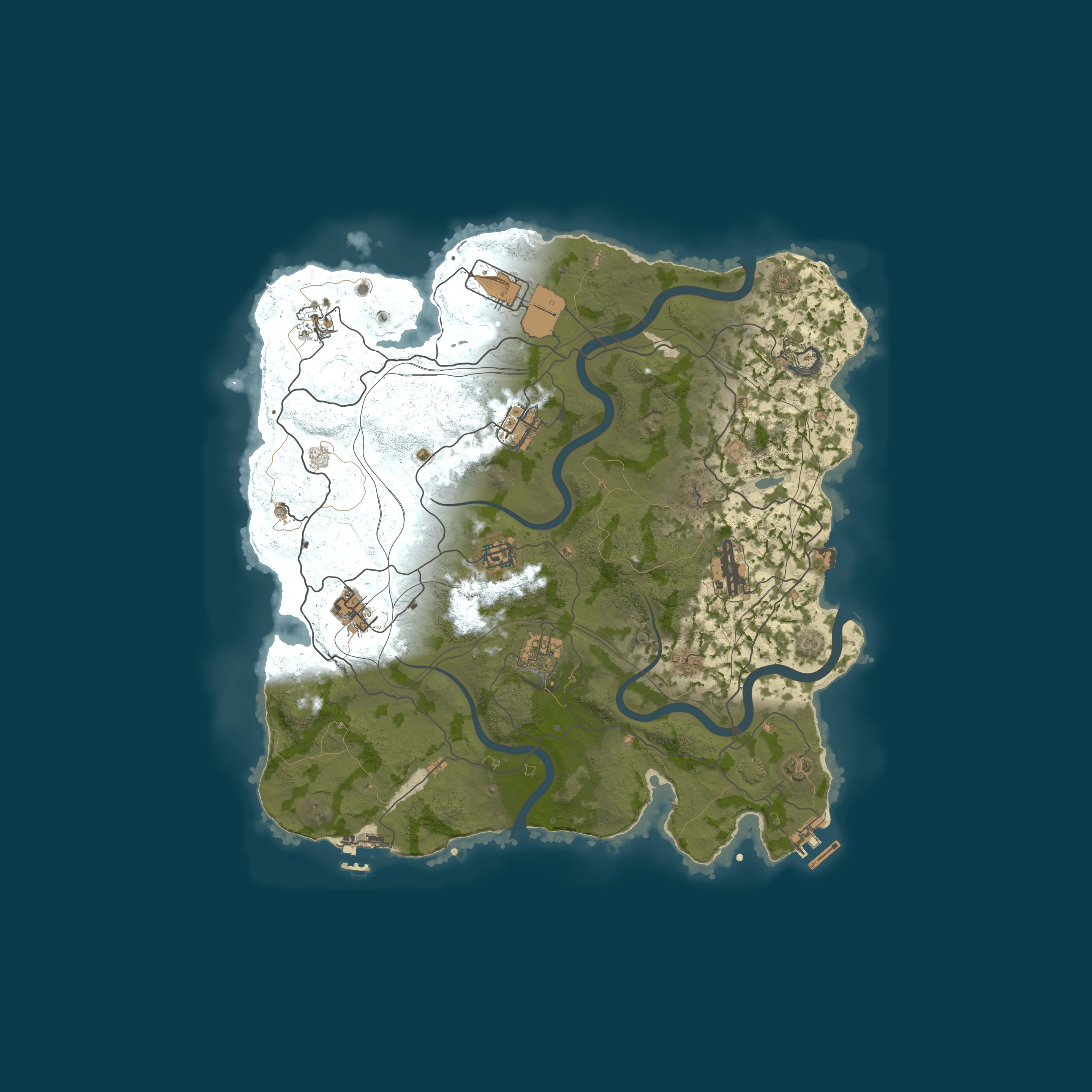 Map for [TR/EU] VATAN | Solo/Duo/Trio/Quad | Yeni başlayanlar için