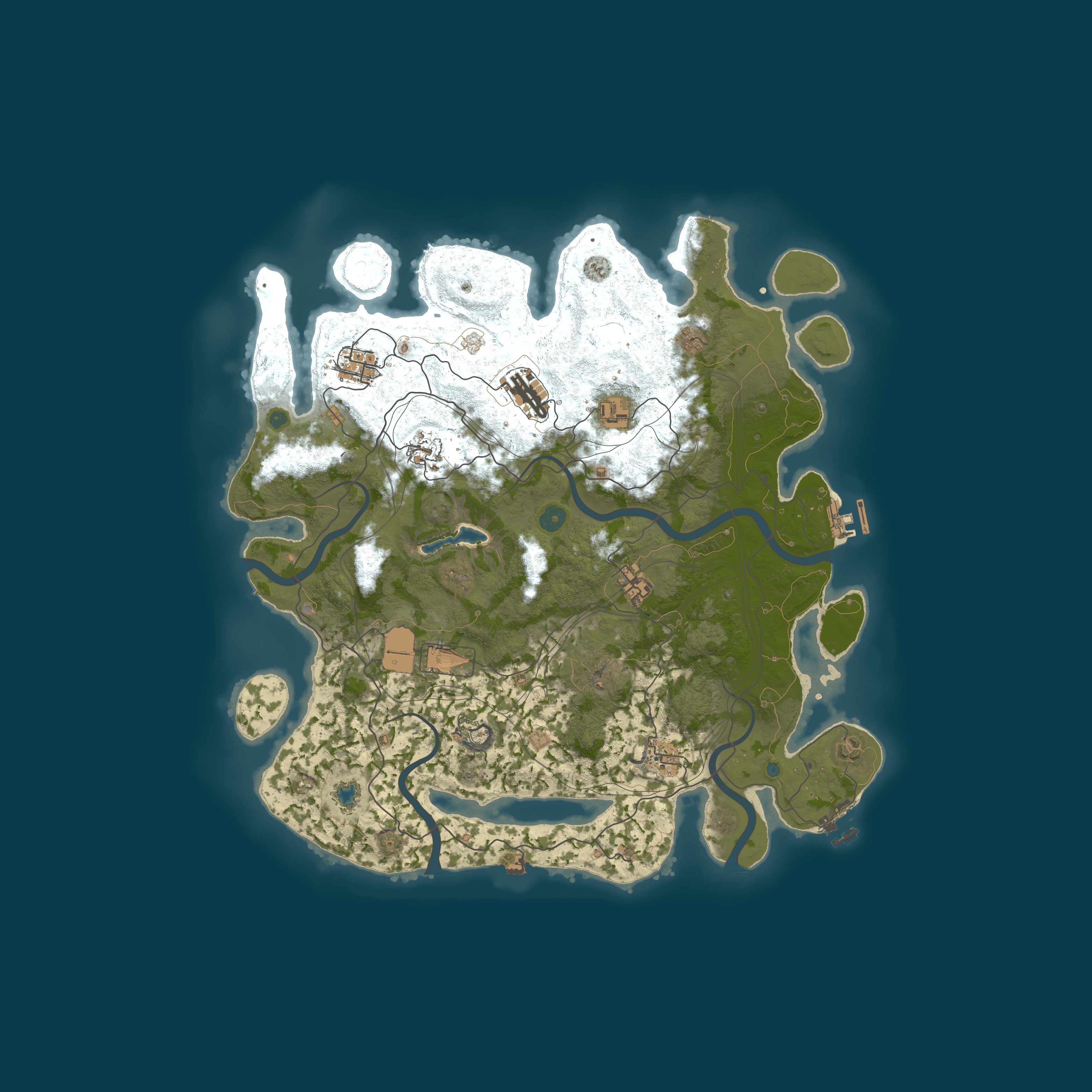 Rust map 4250/1337