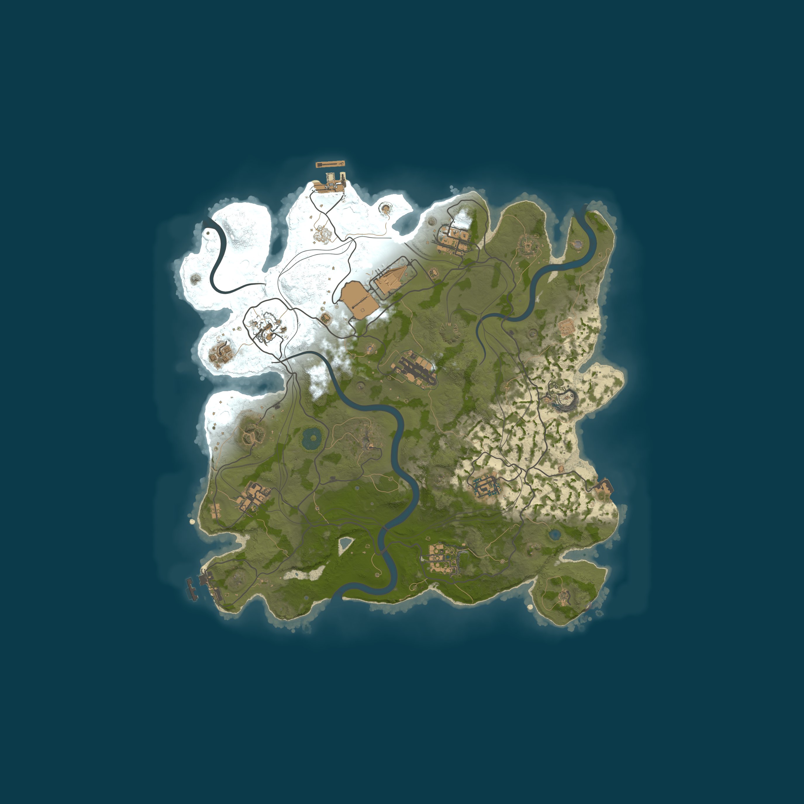 Rust map 3500/1337