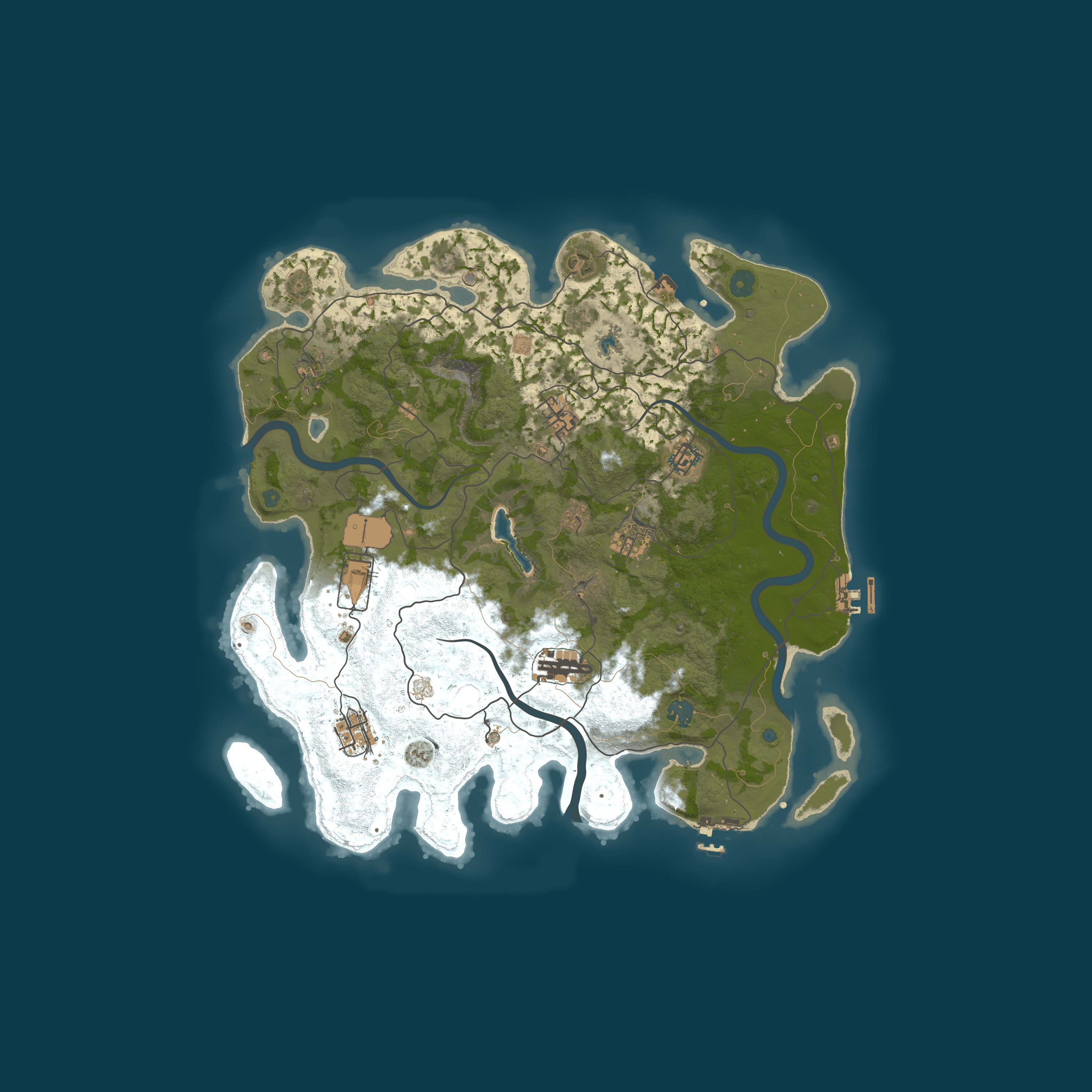 Map for Pine Hosting - Anacreon Rust