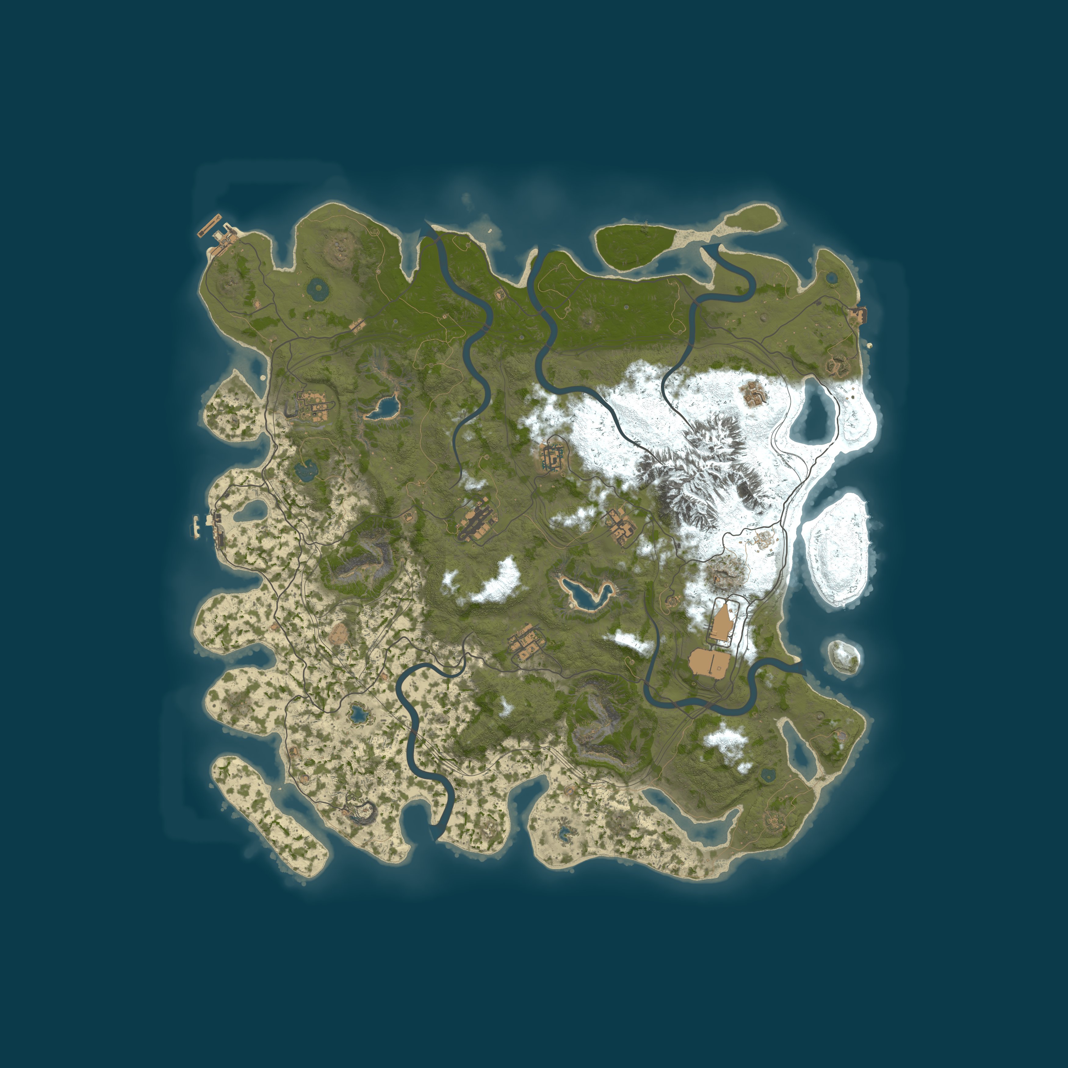 Карта сервера