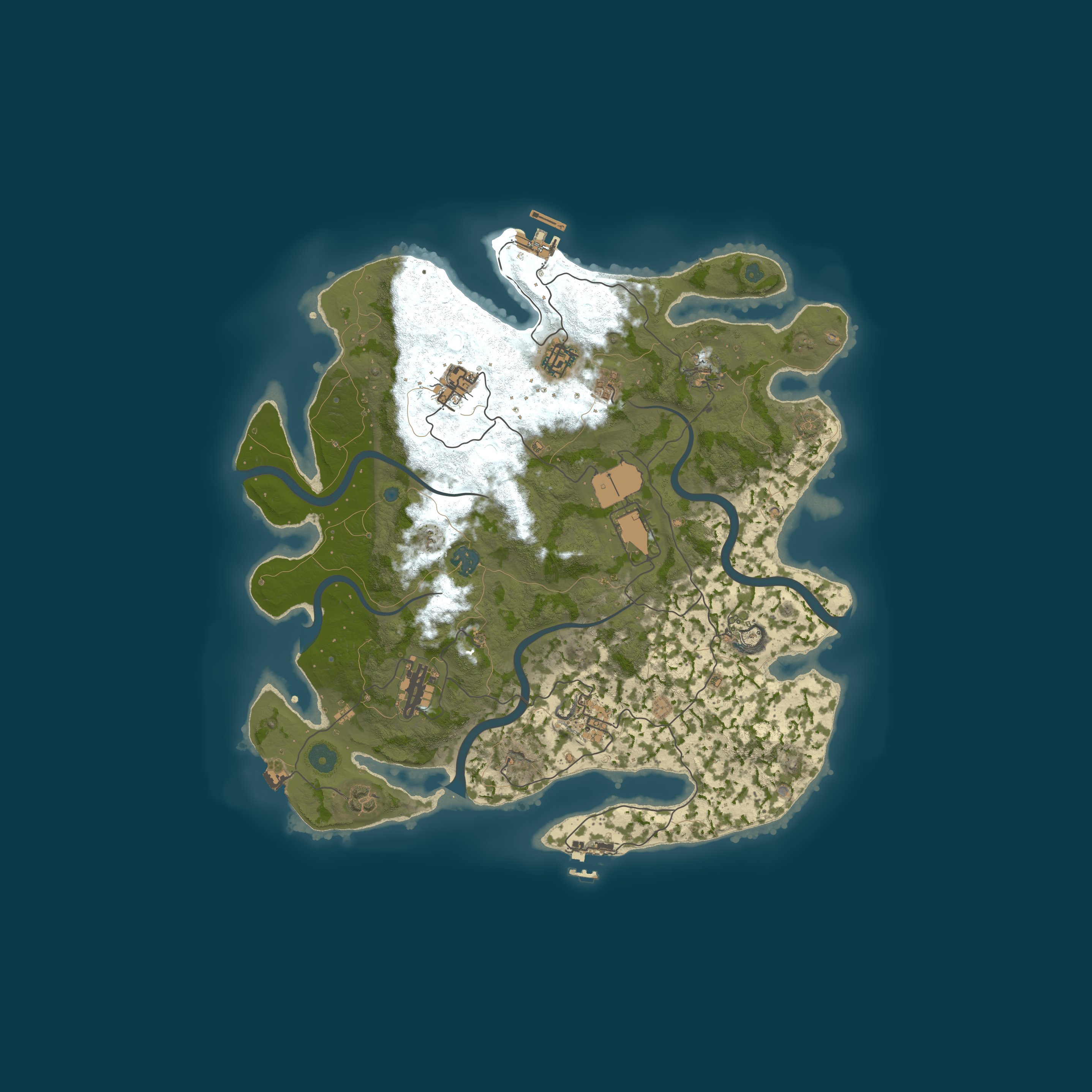 Карта сервера