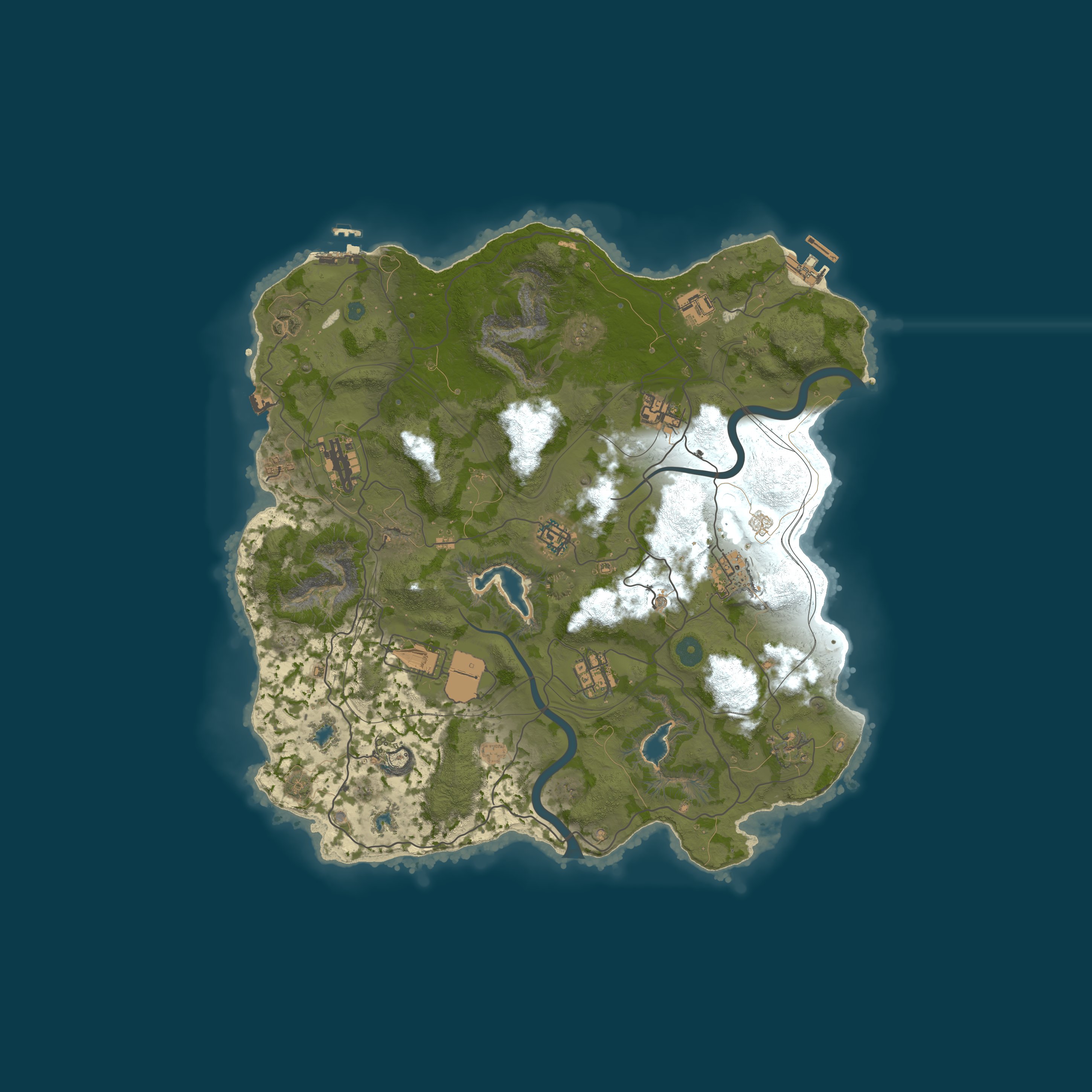 Rust map 3800/1337