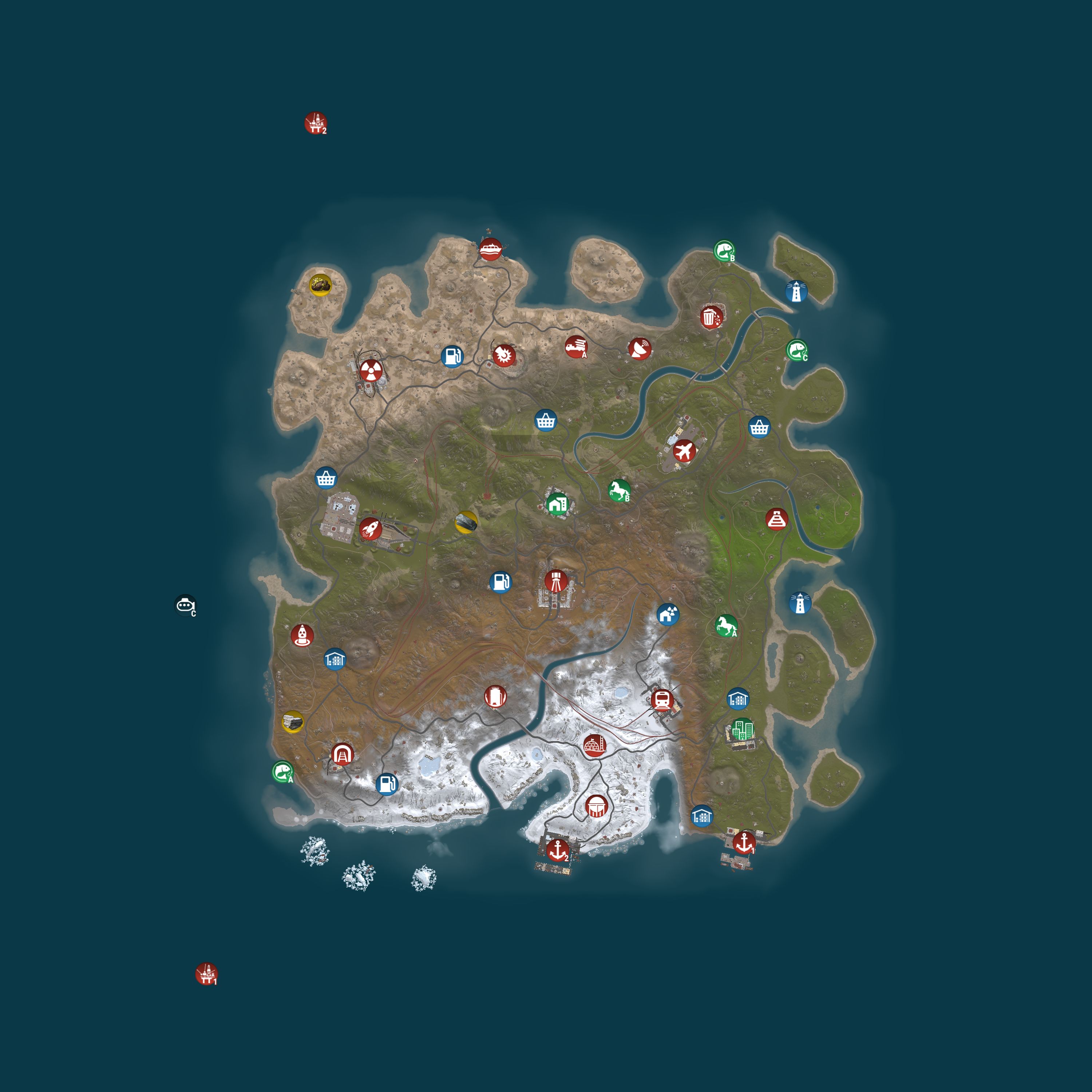 Rust map 4000/1337