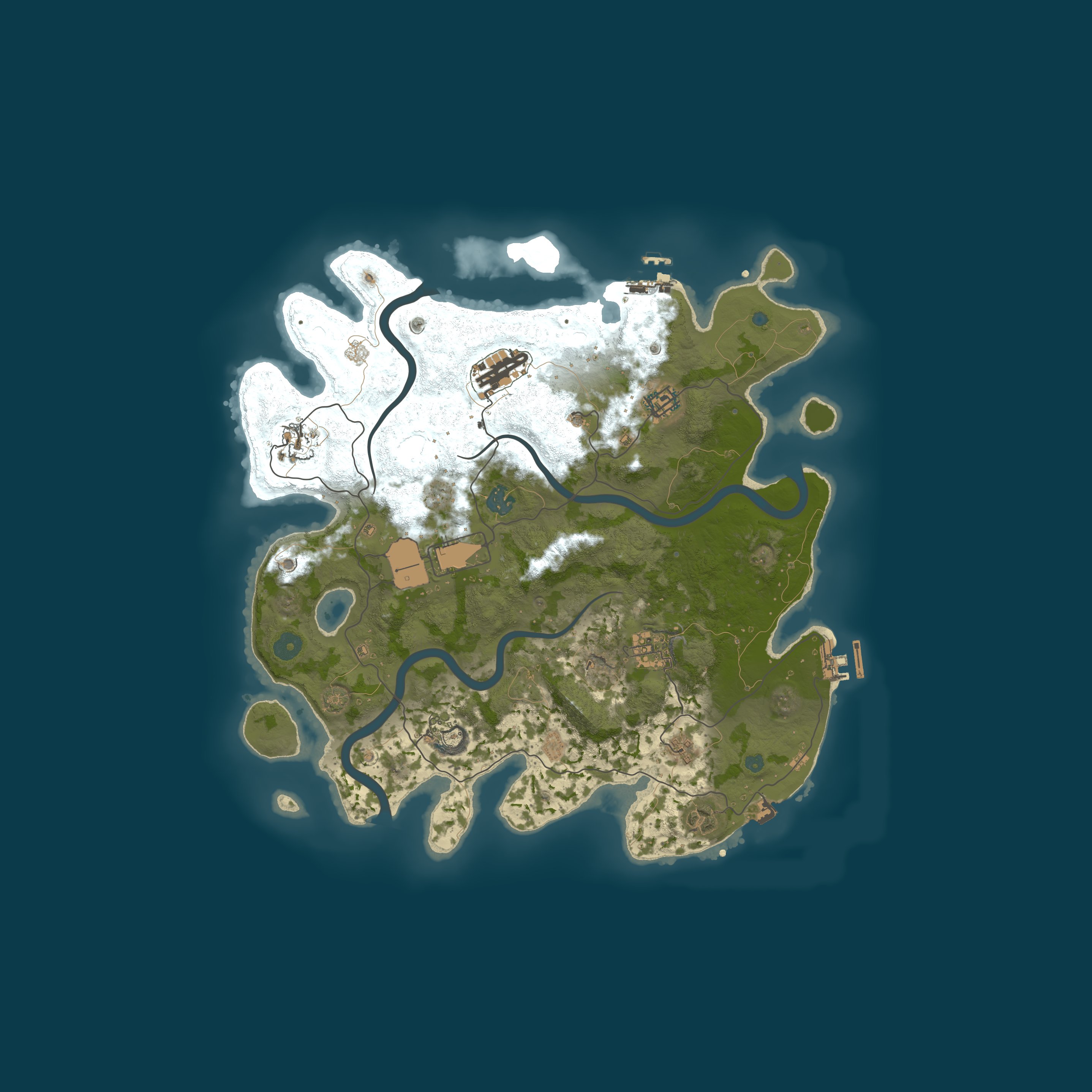 Карта сервера